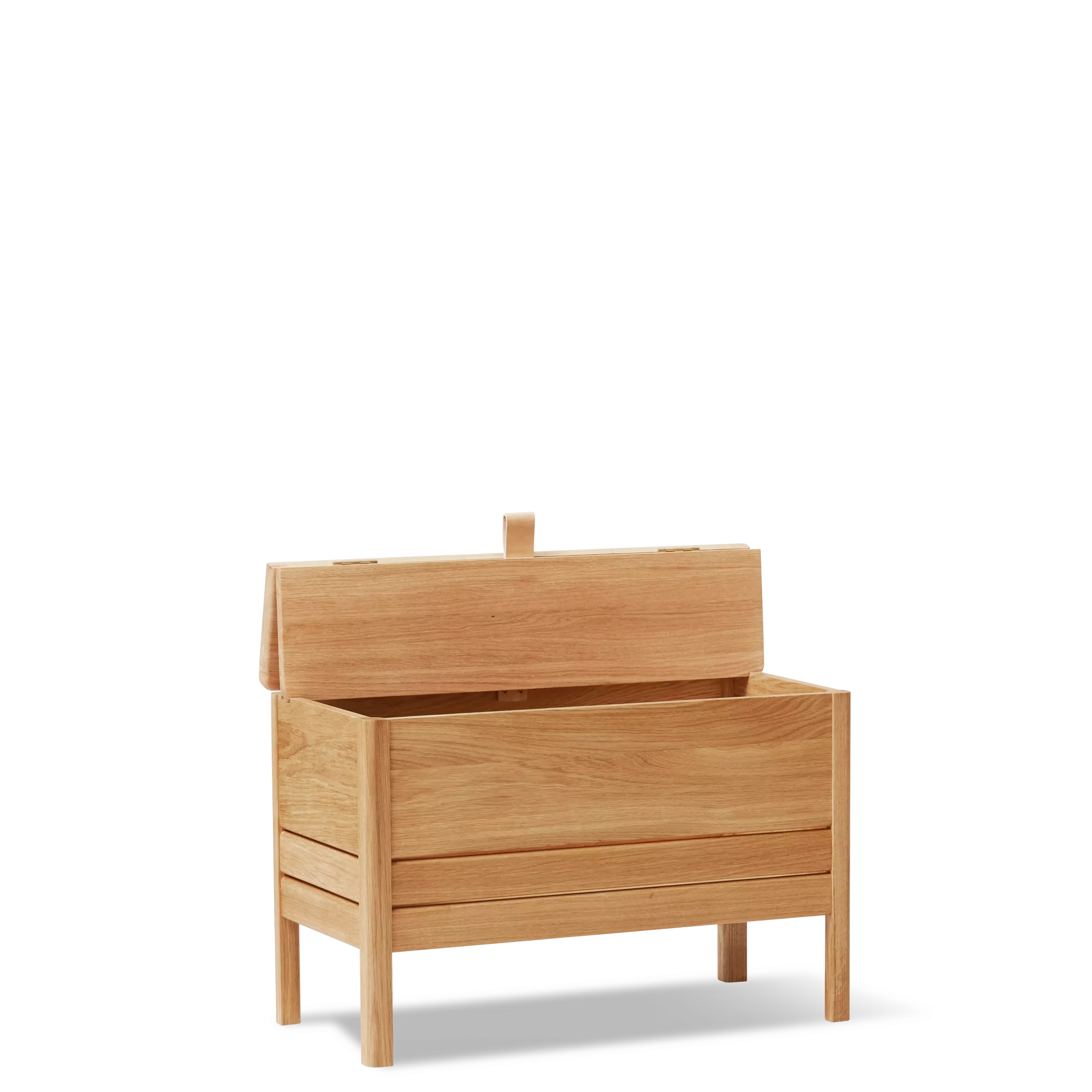 A Line Storage Bench 68, Oak