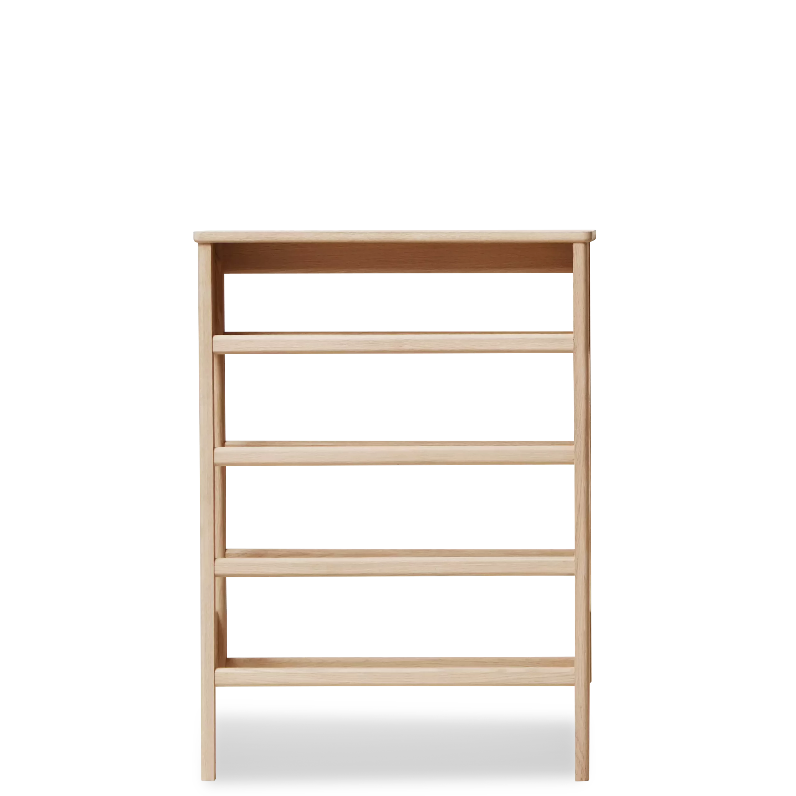 A Line Shoe Rack 72, White Oak