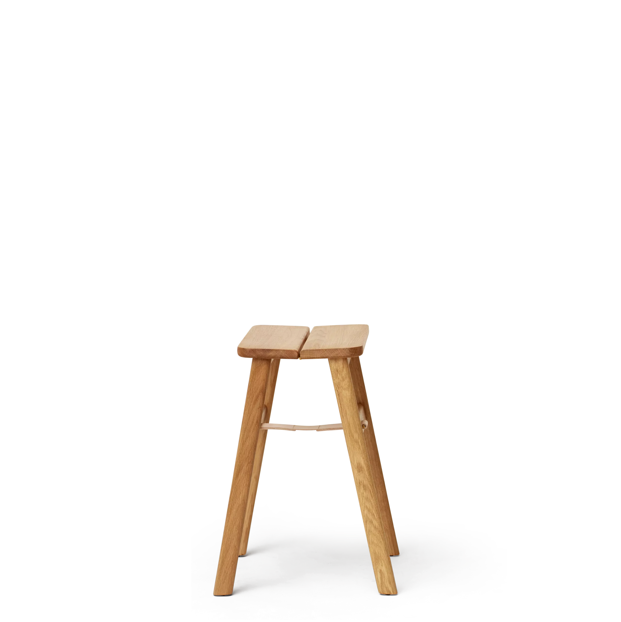 Angle Foldable Stool, Oak