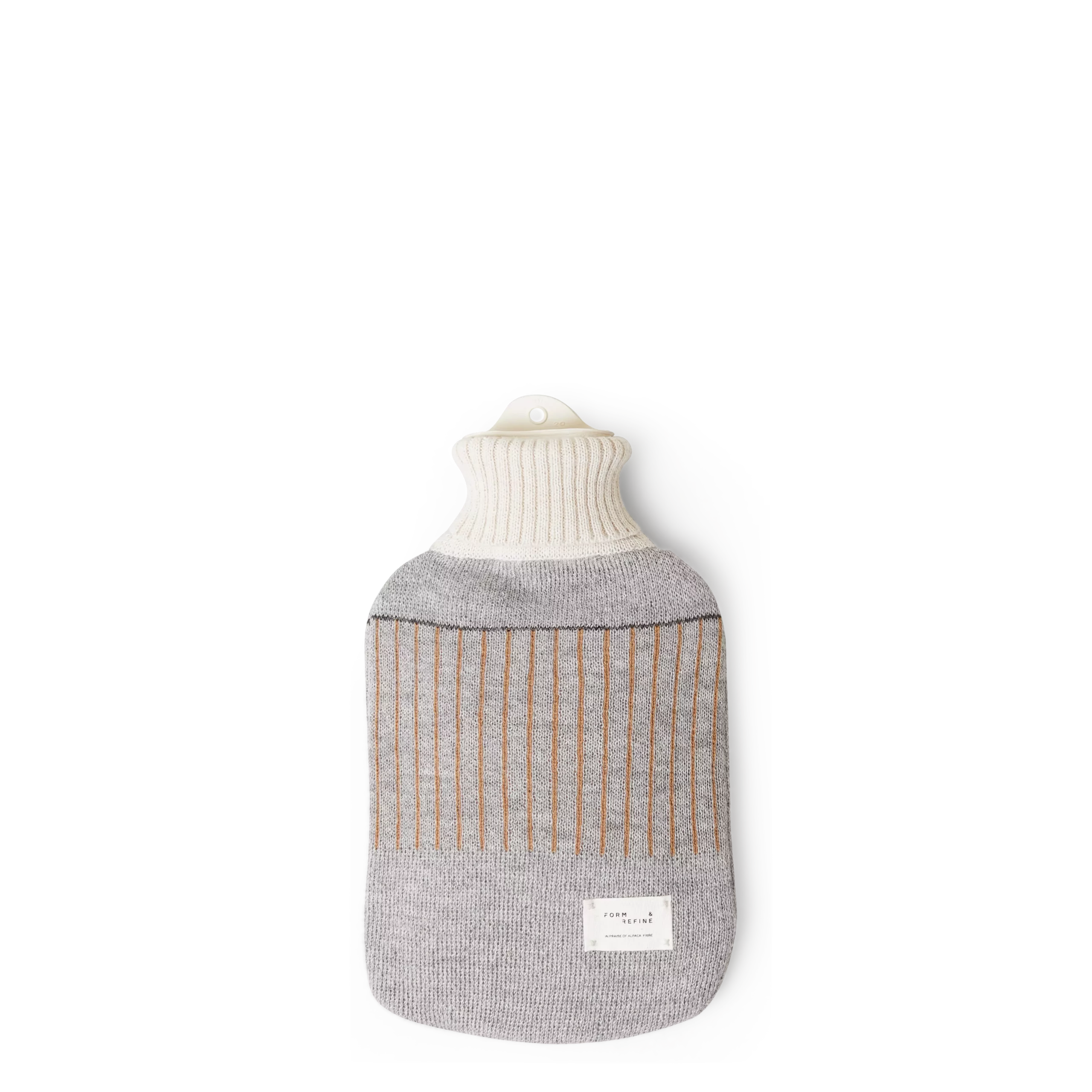 Aymara Hot Water Bottle, Pattern Grey