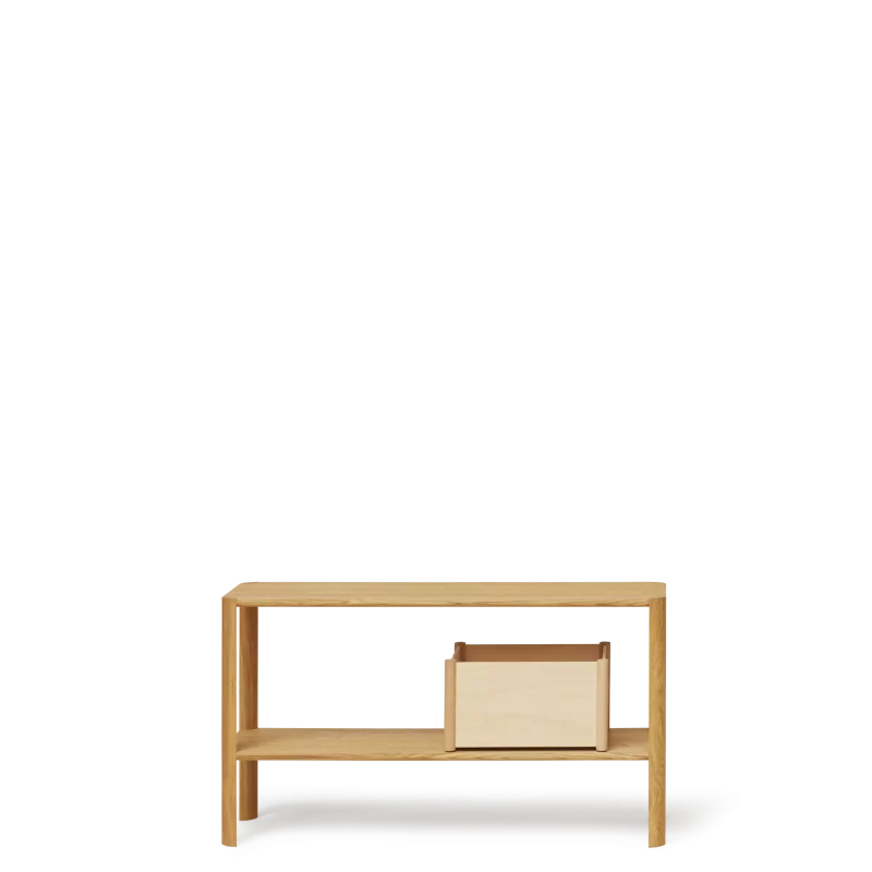 Leaf Shelf 1×2, Oak