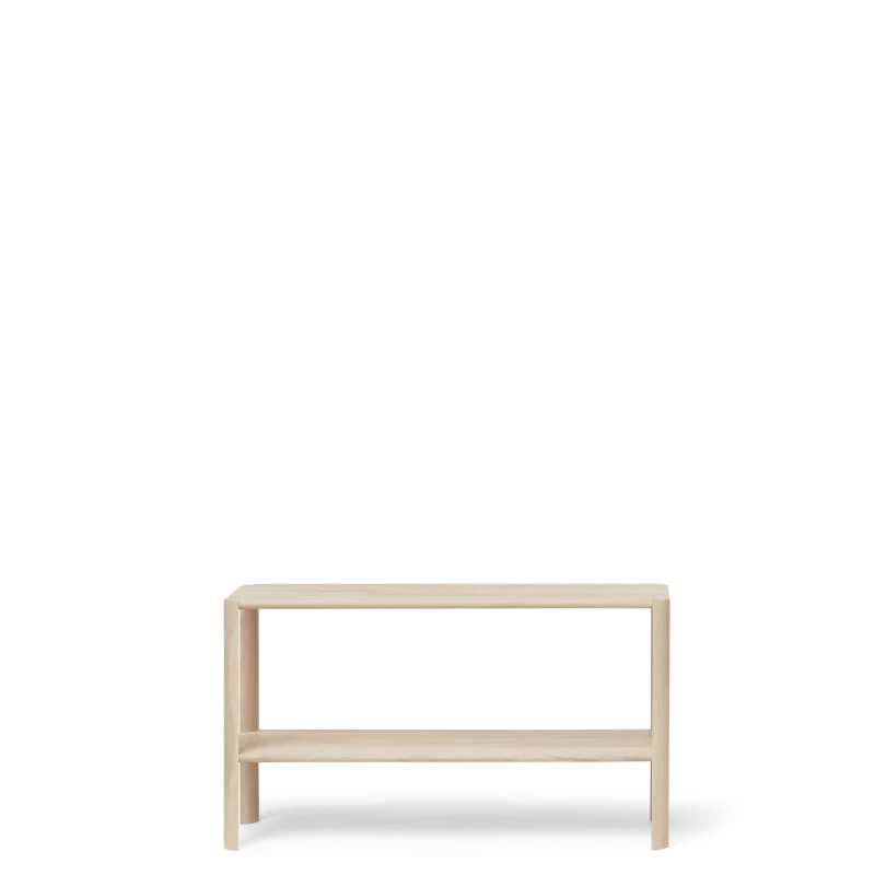 Leaf Shelf 1×2, White Oak