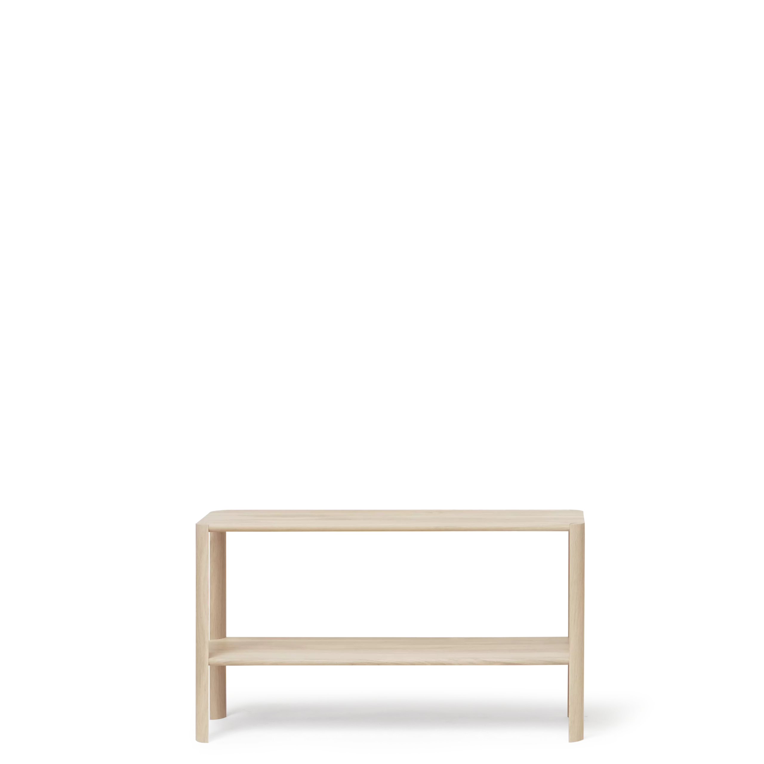 Leaf Shelf 1×2, White Oak