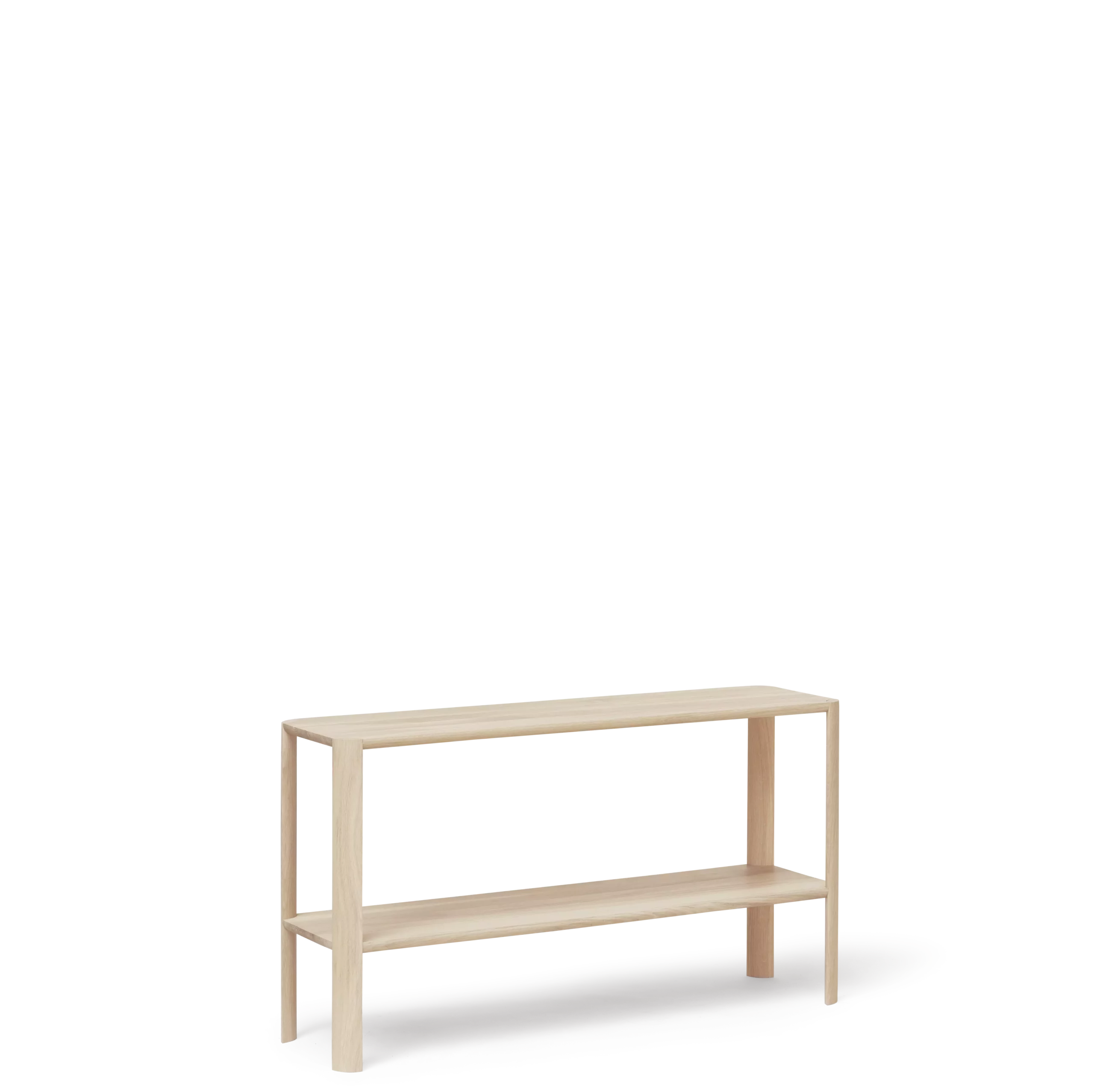 Leaf Shelf 1×2, White Oak