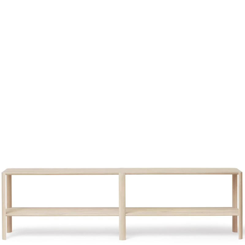 Leaf Shelf 2×2, White Oak