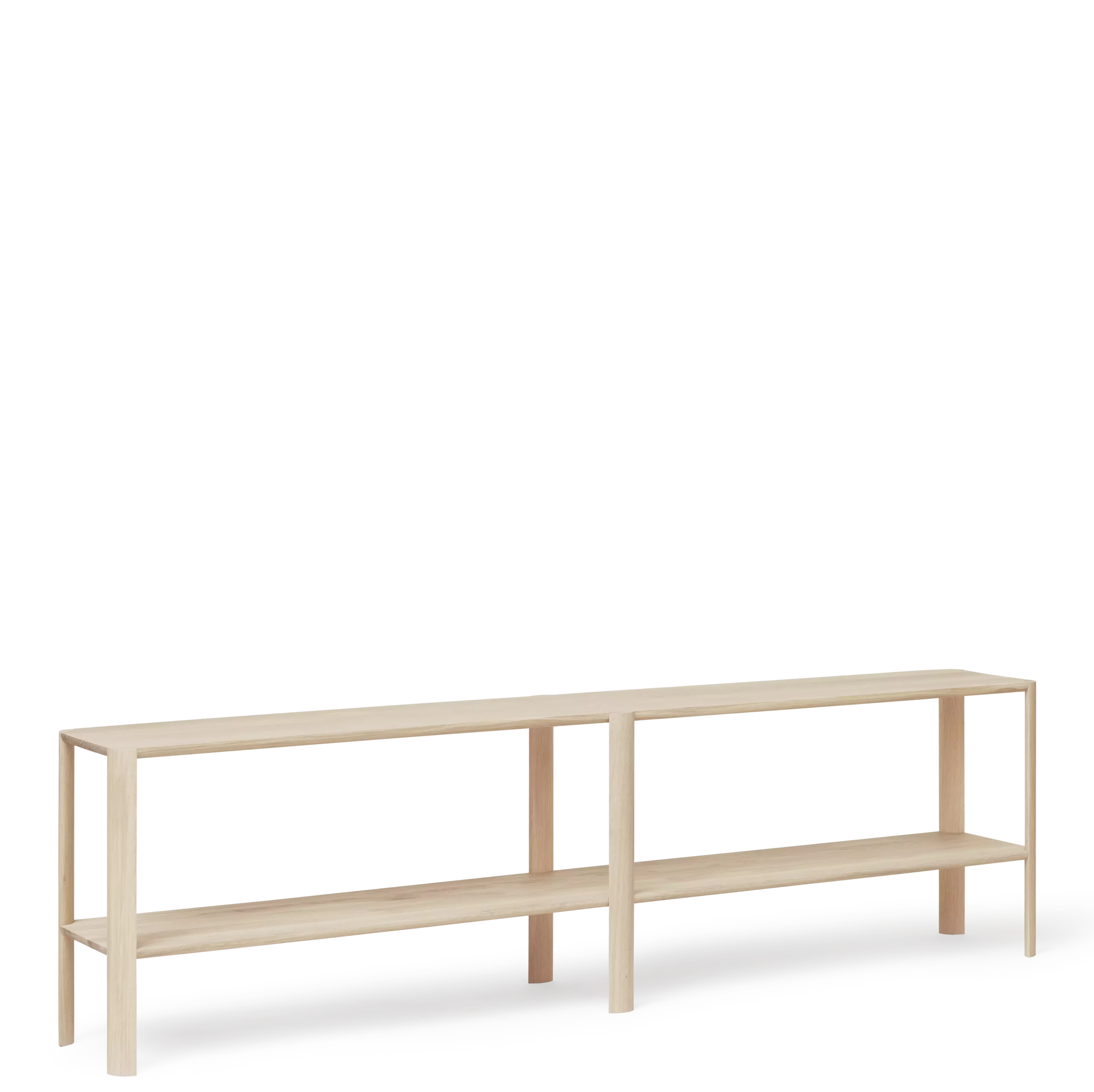 Leaf Shelf 2×2, White Oak