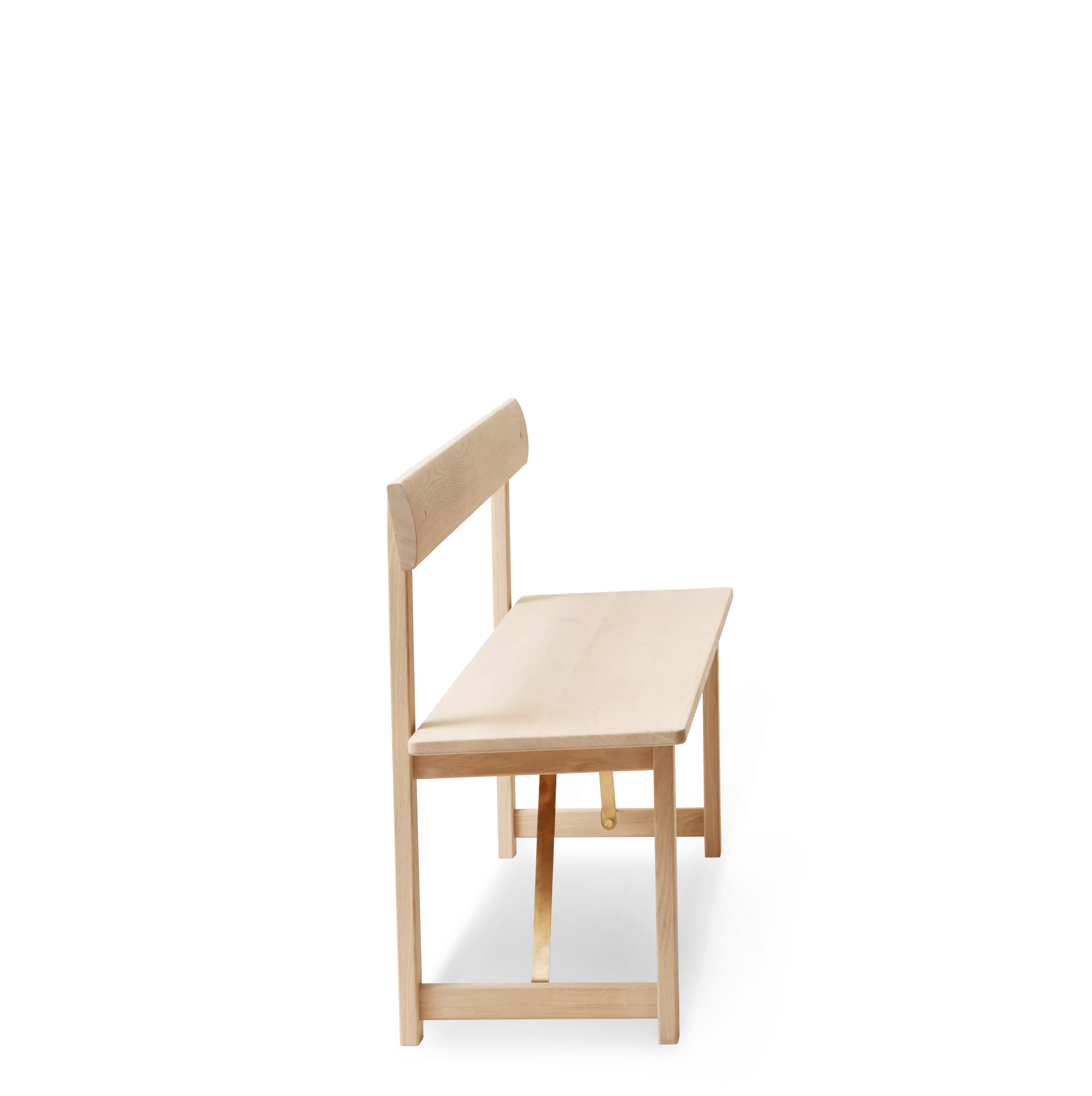 Position Bench 155, White Oak