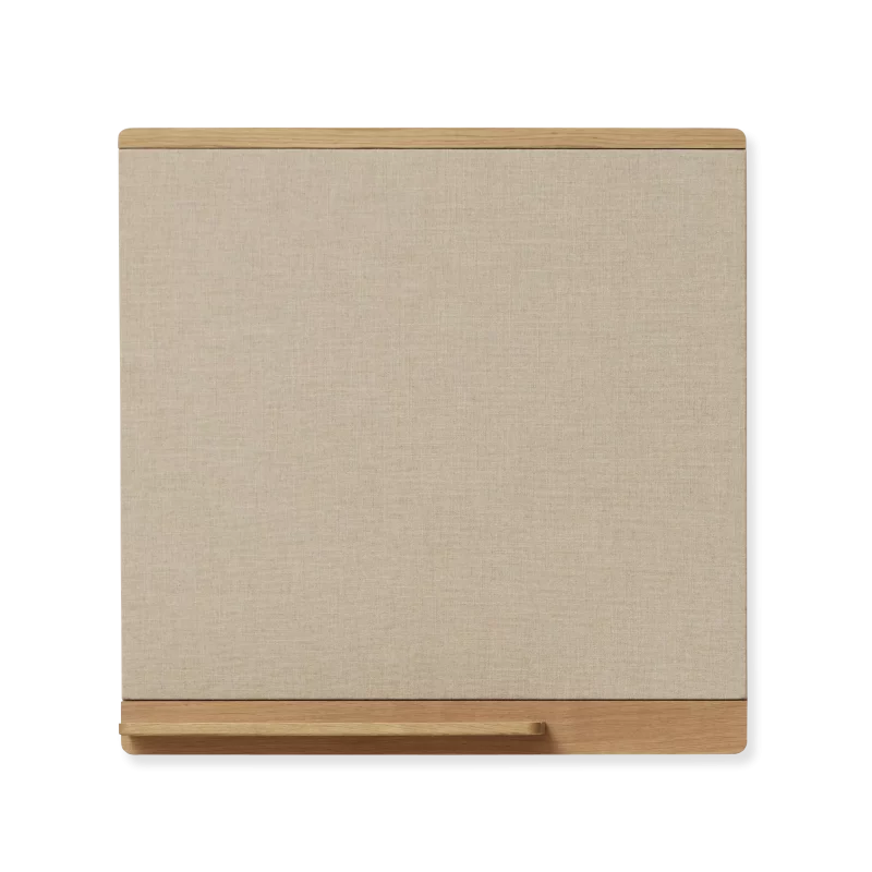 Rim Pinboard 75x75, Oak