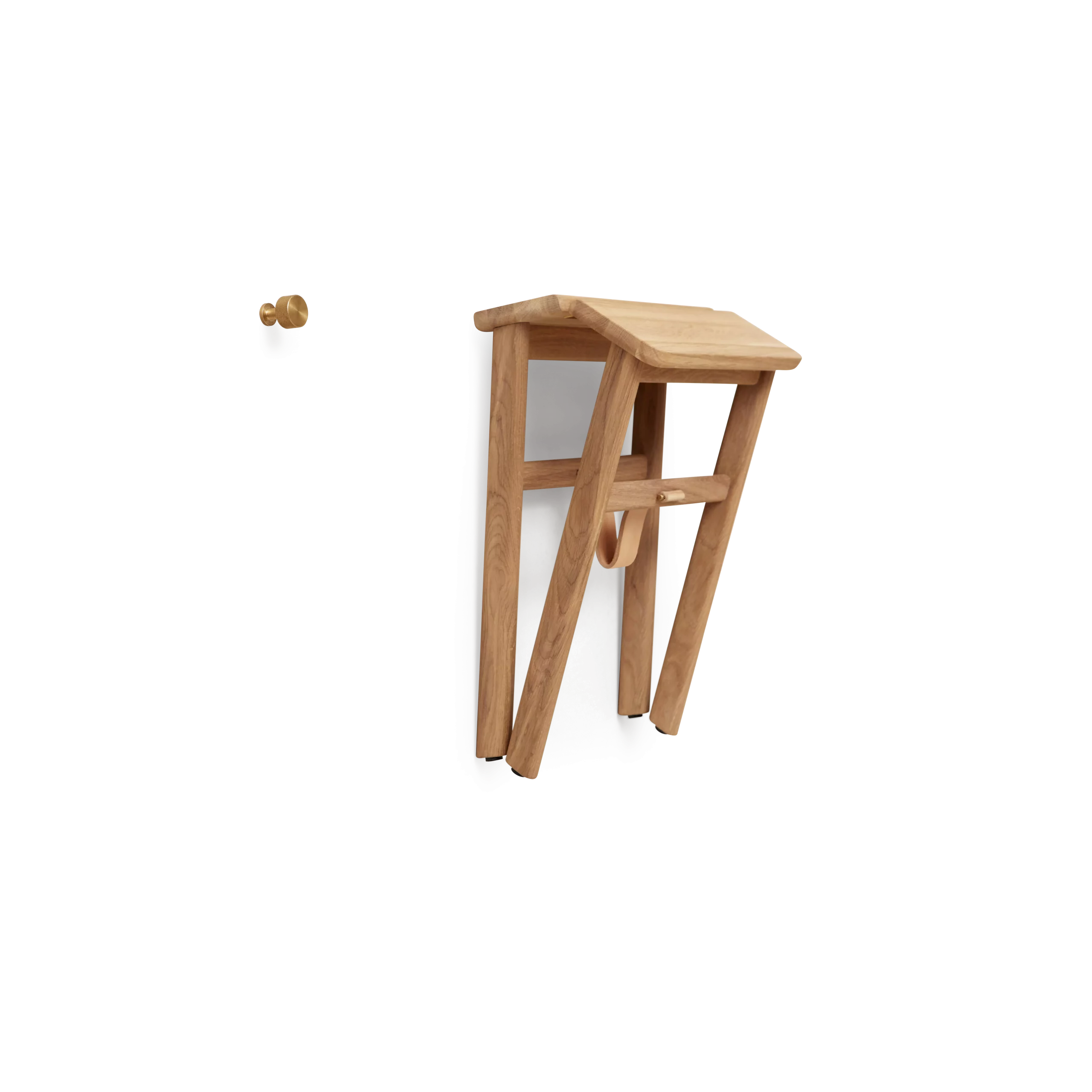 Angle Hook Brass, Large