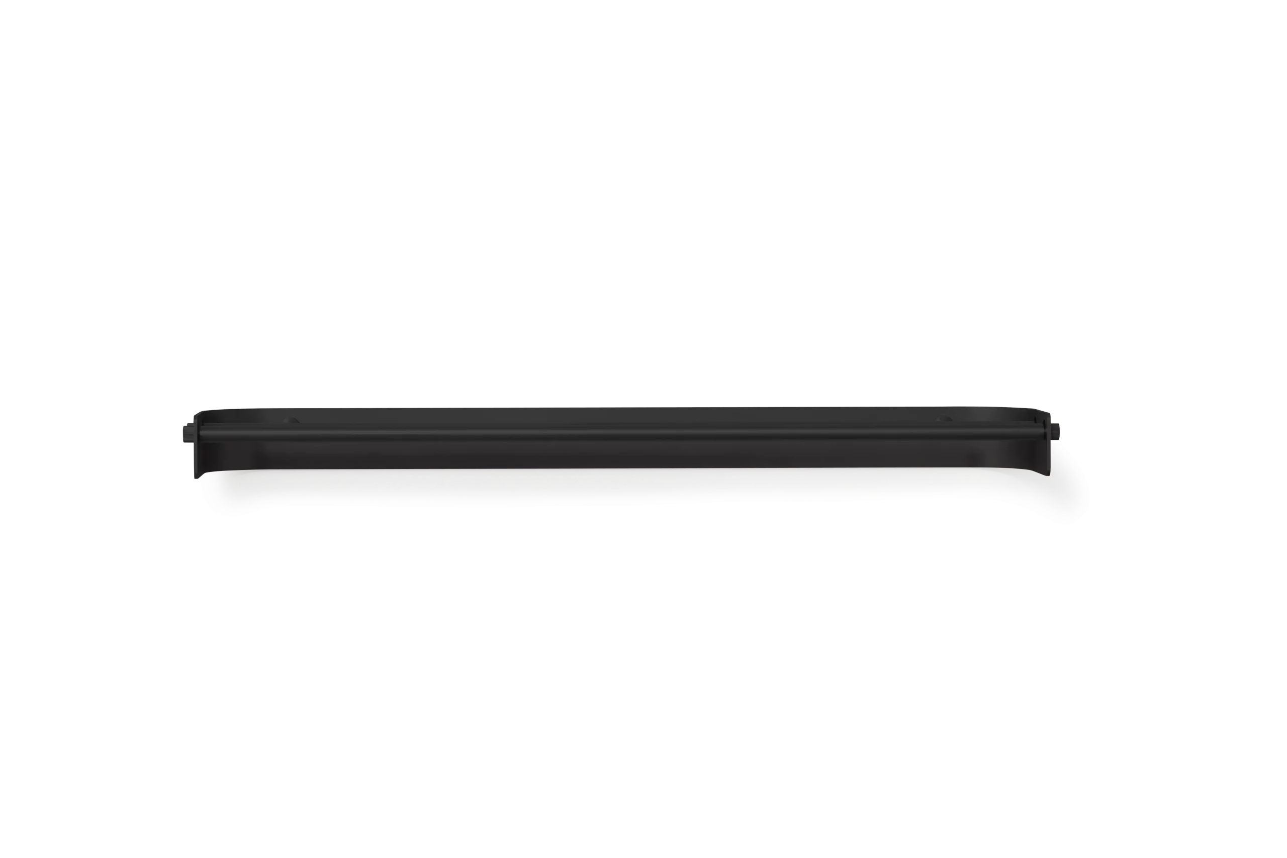 Arc Towel Bar Double, Black