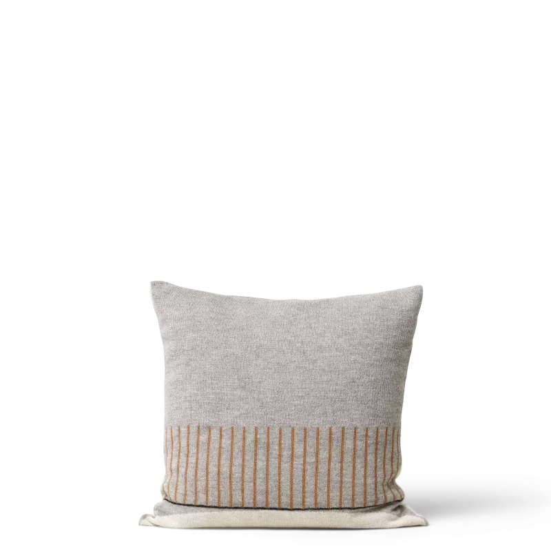 Aymara Cushion, Pattern Grey