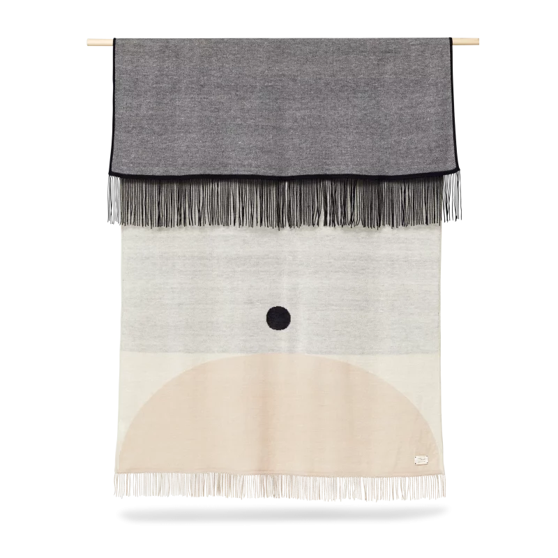 Aymara Blanket, Pattern Cream