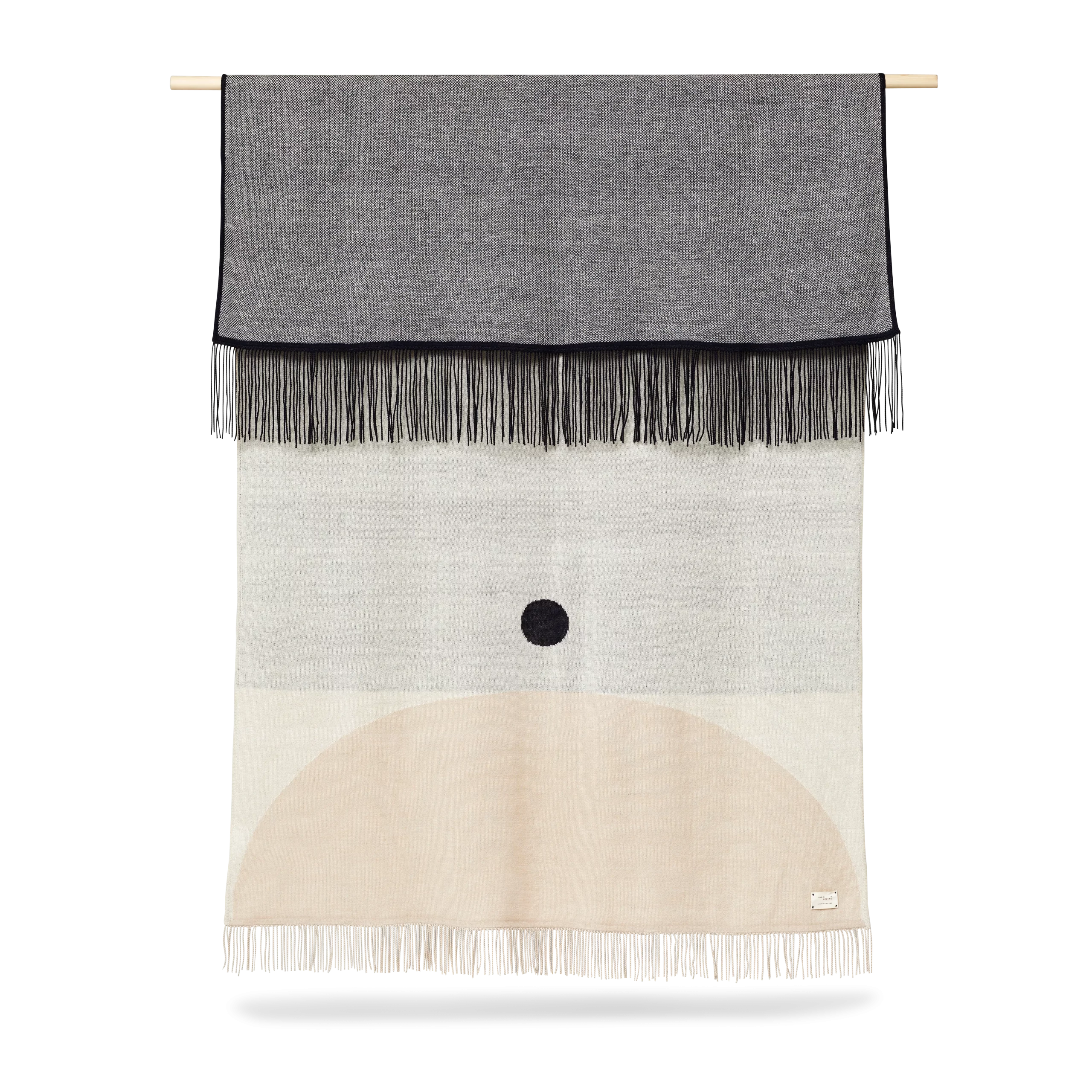 Aymara Blanket, Pattern Cream