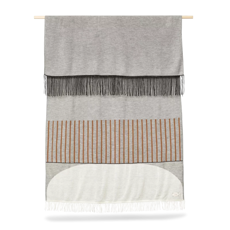 Aymara Blanket, Pattern Grey