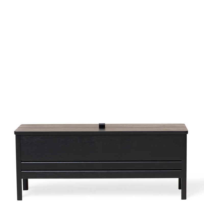 A Line Storage Bench 111, Black