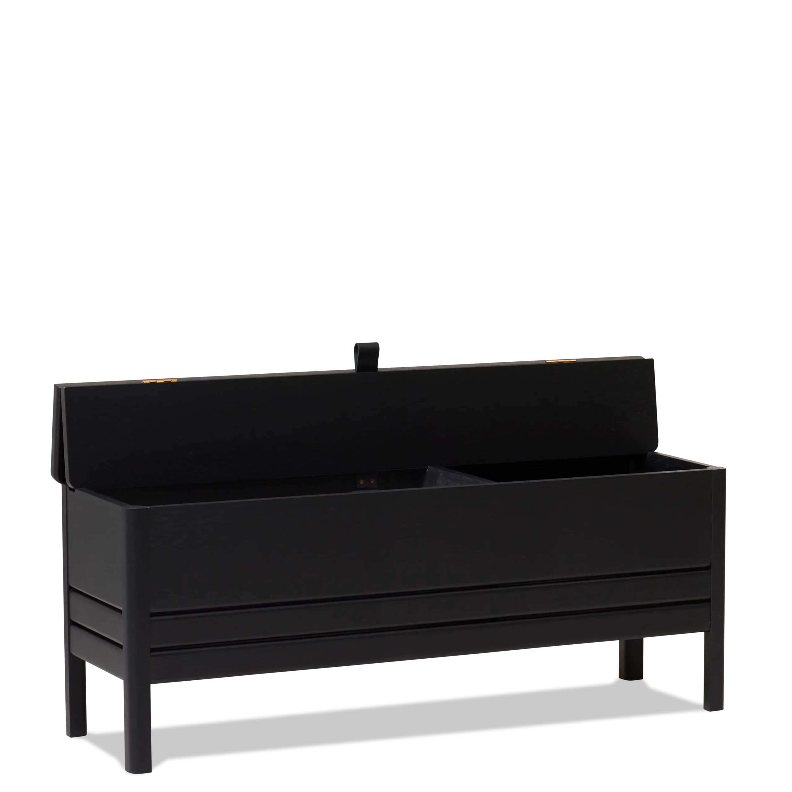 A Line Storage Bench 111, Black
