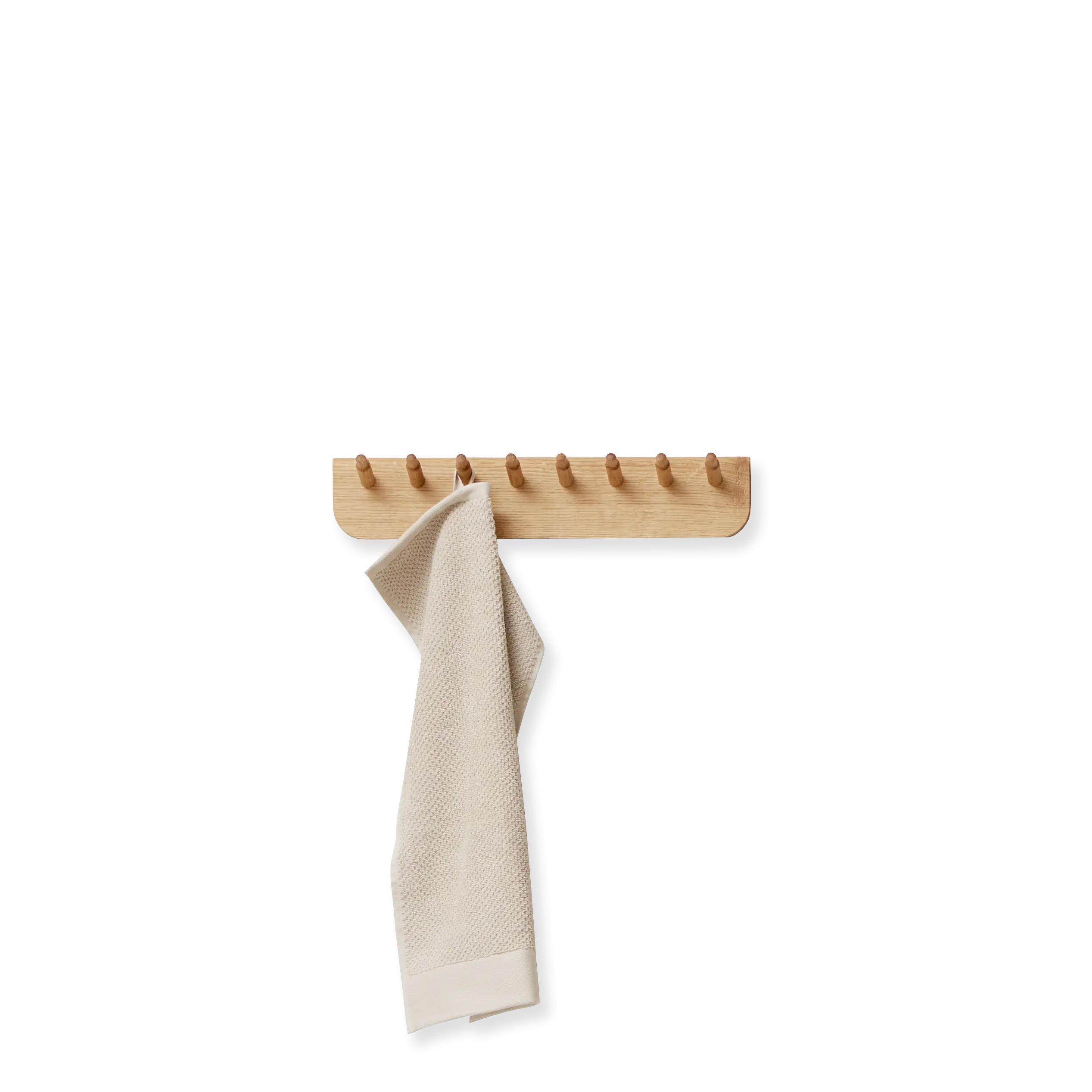 Echo Coat Rack 40, White Oak