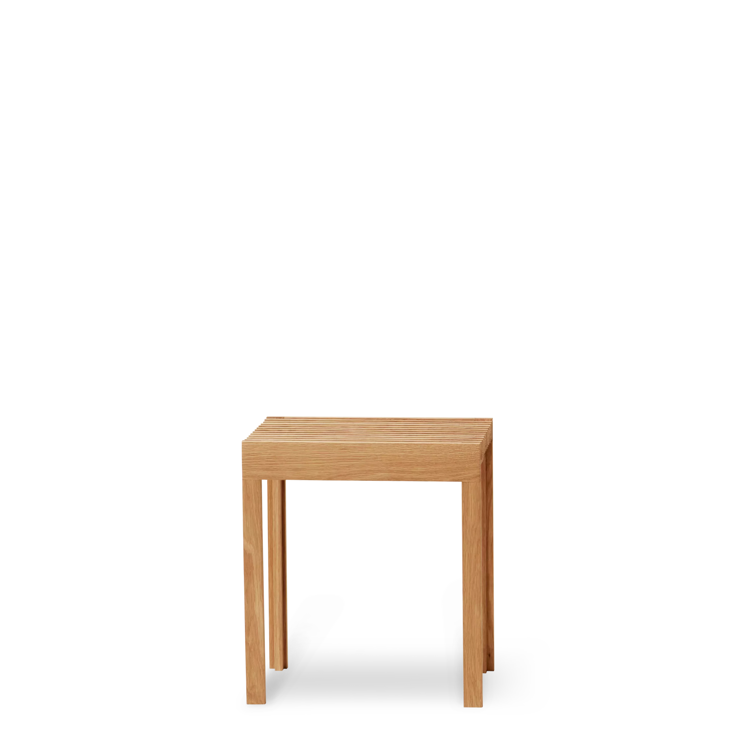 Lightweight Stool, Oak