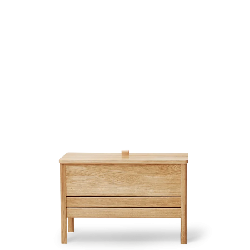 A Line Storage Bench 68, Oak