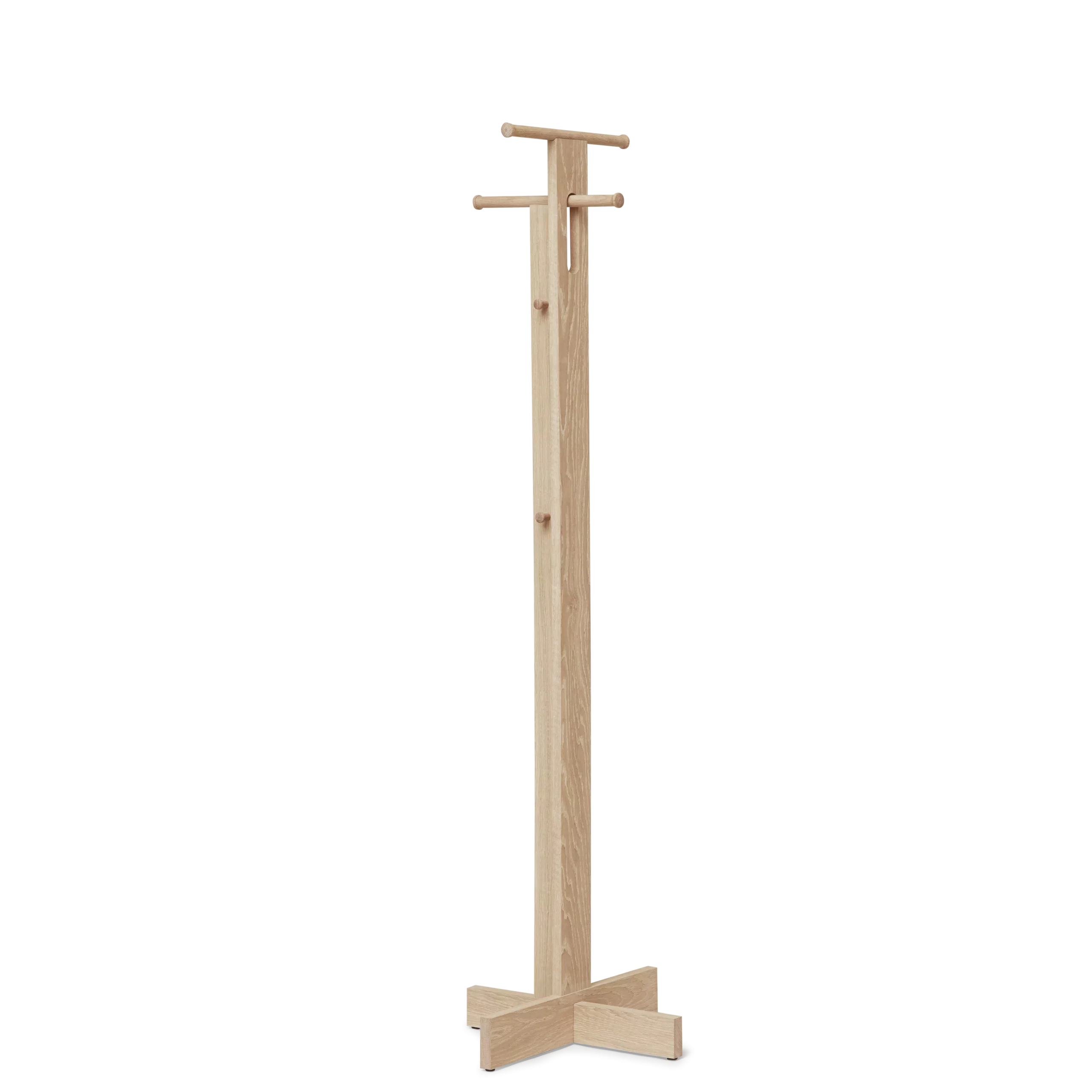 Foyer Coat Stand, White Oak