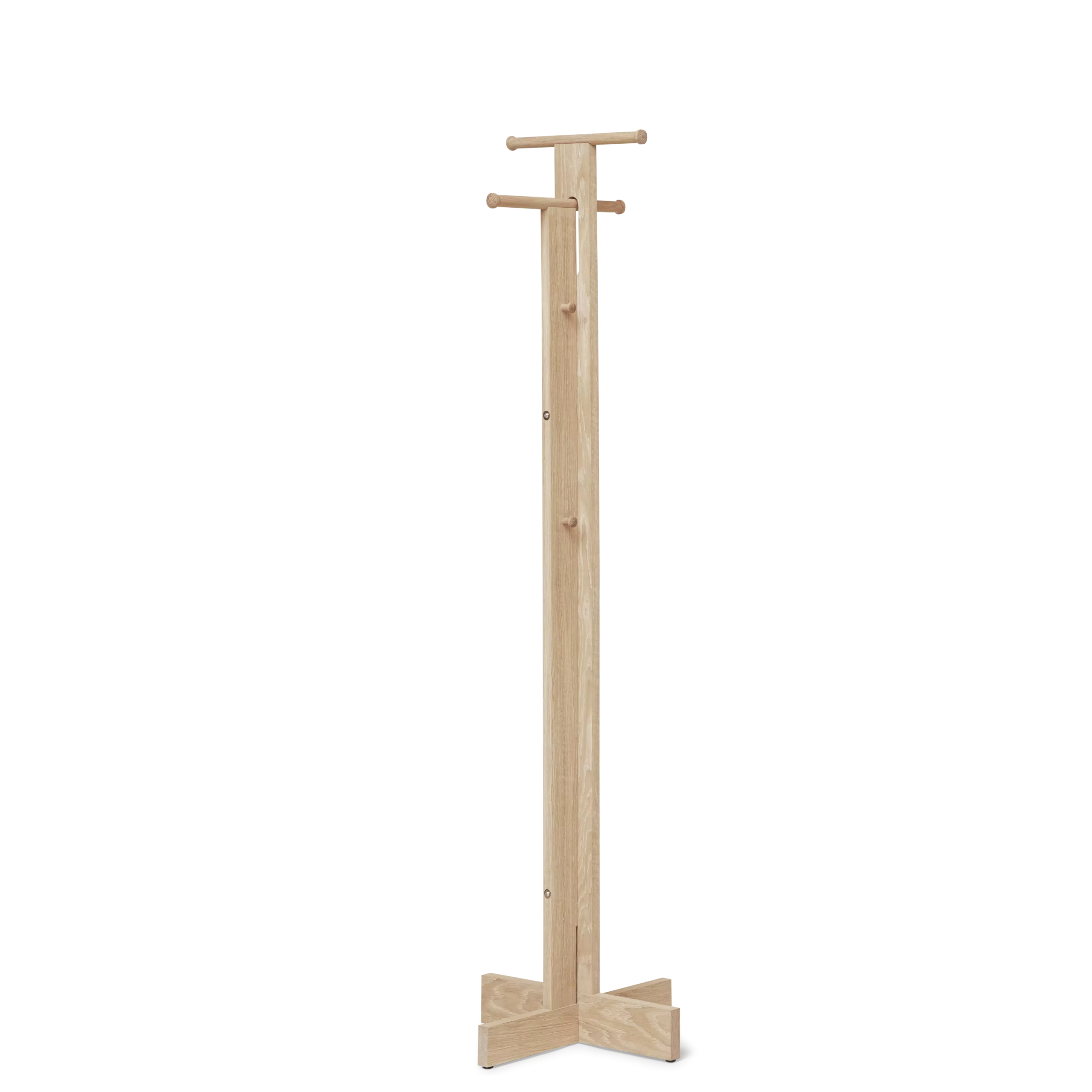 Foyer Coat Stand, White Oak