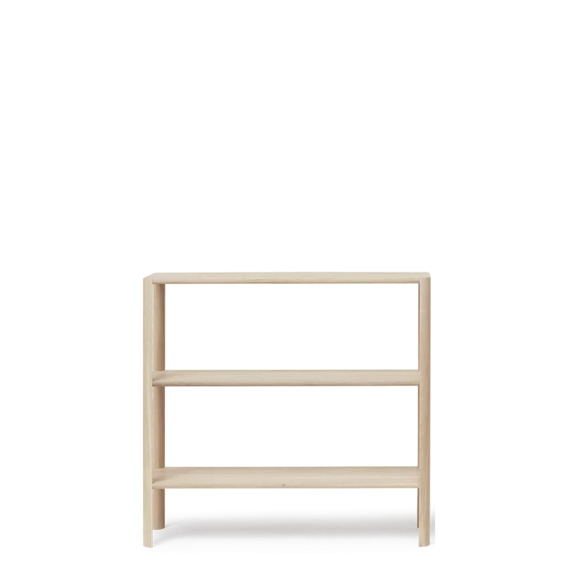 Leaf Shelf 1x3, White Oak