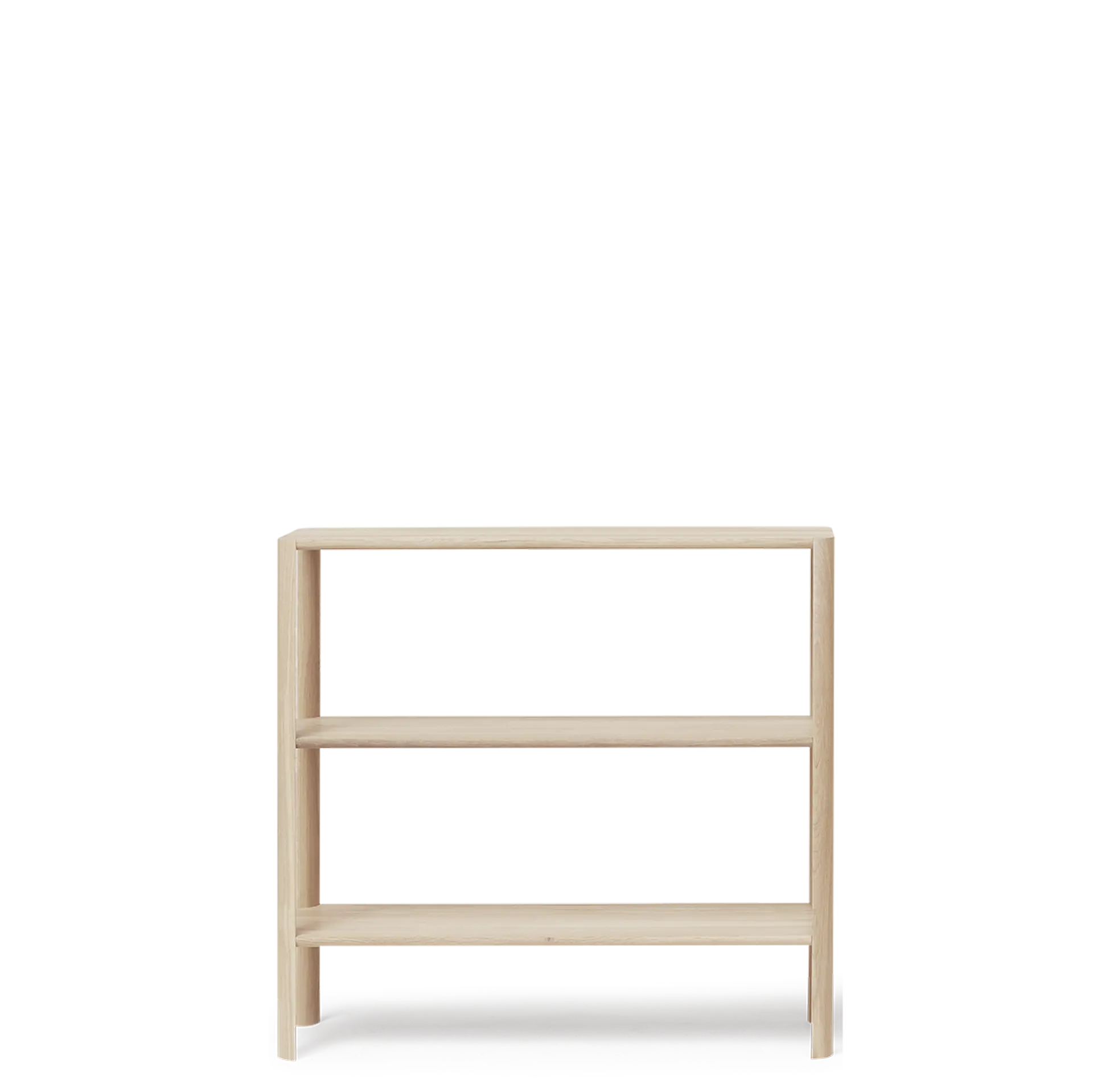 Leaf Shelf 1x3, White Oak