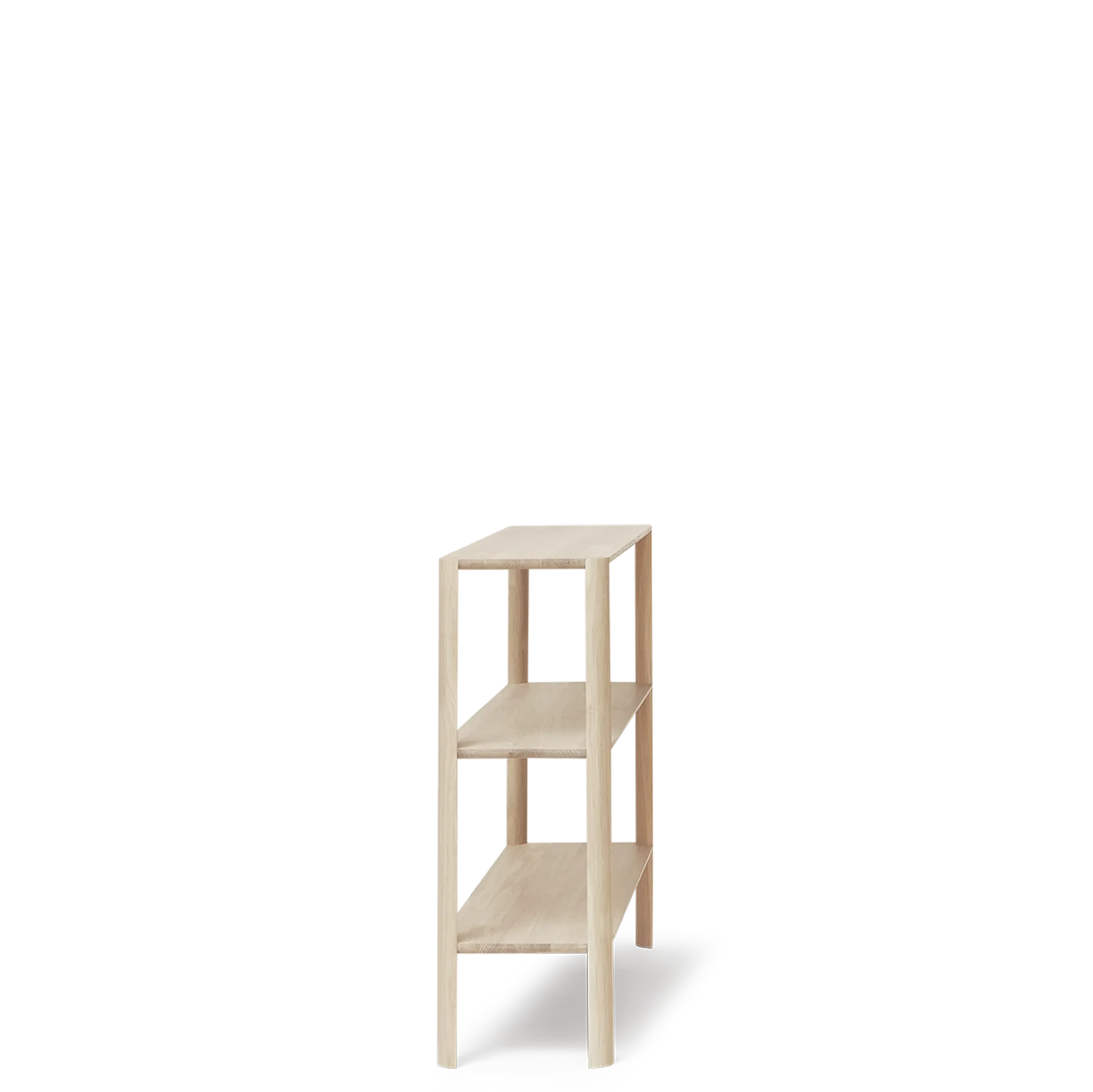 Leaf Shelf 1x3, White Oak