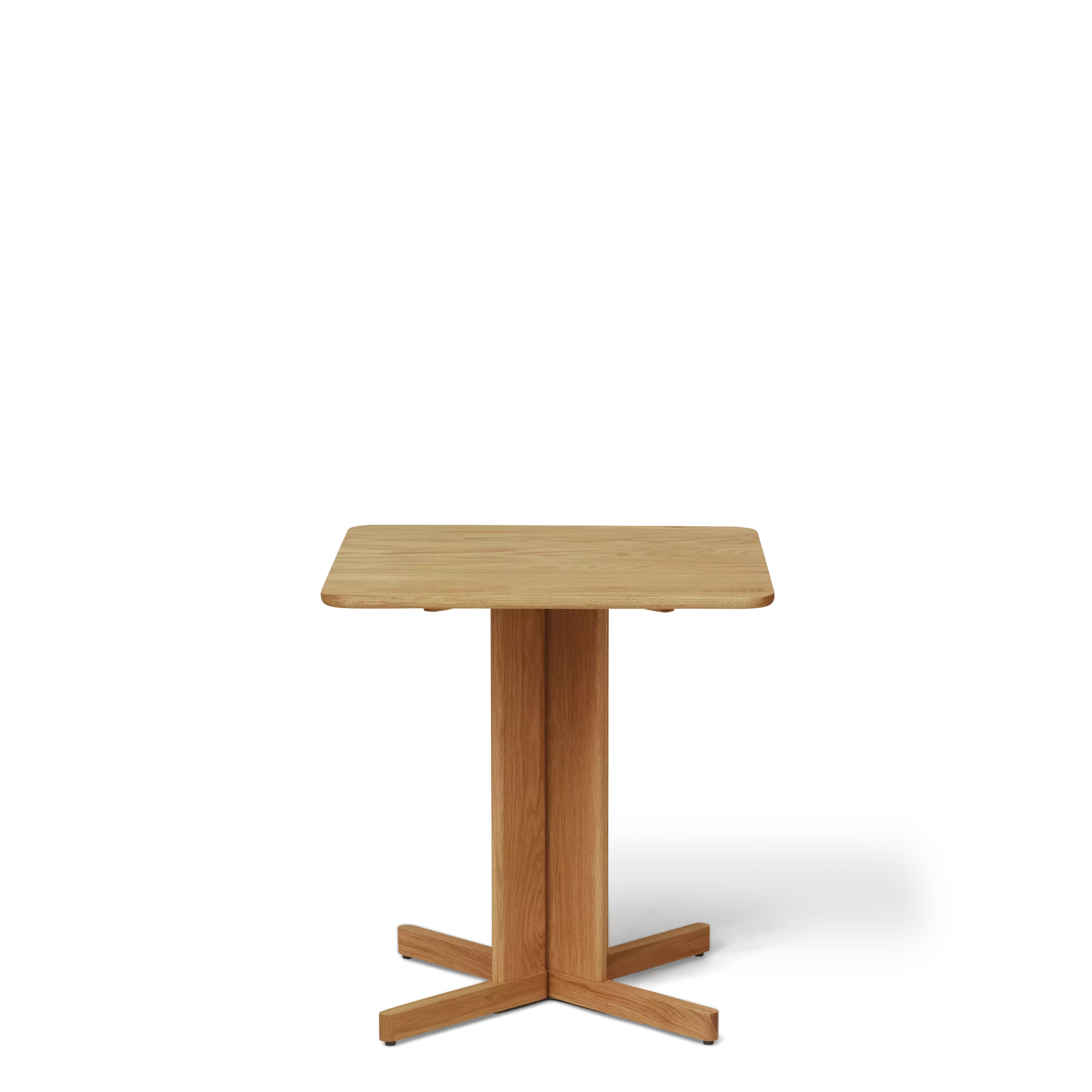 Trefoil Square Table 68x68, Oak