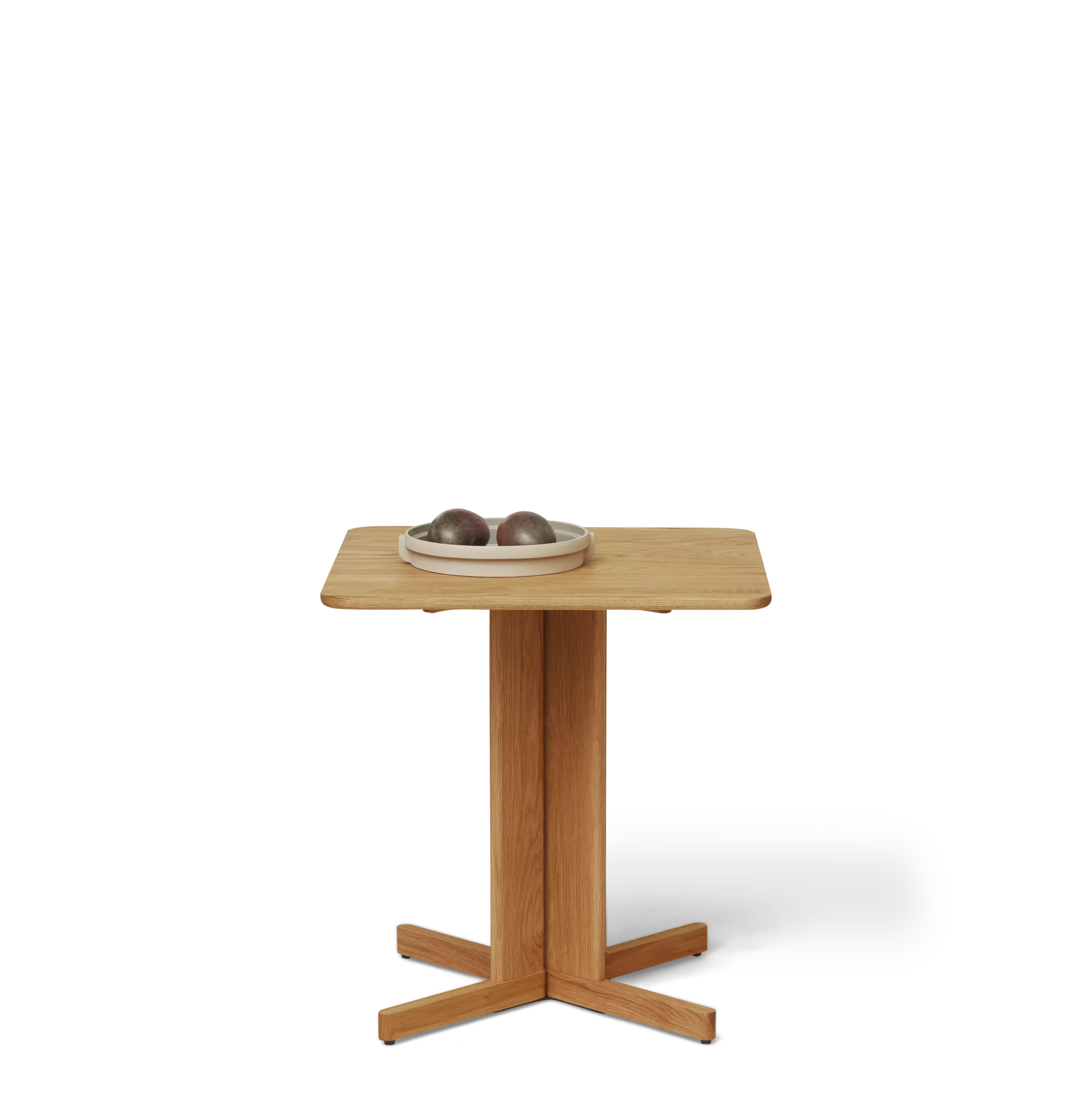 Trefoil Square Table 68x68, Oak