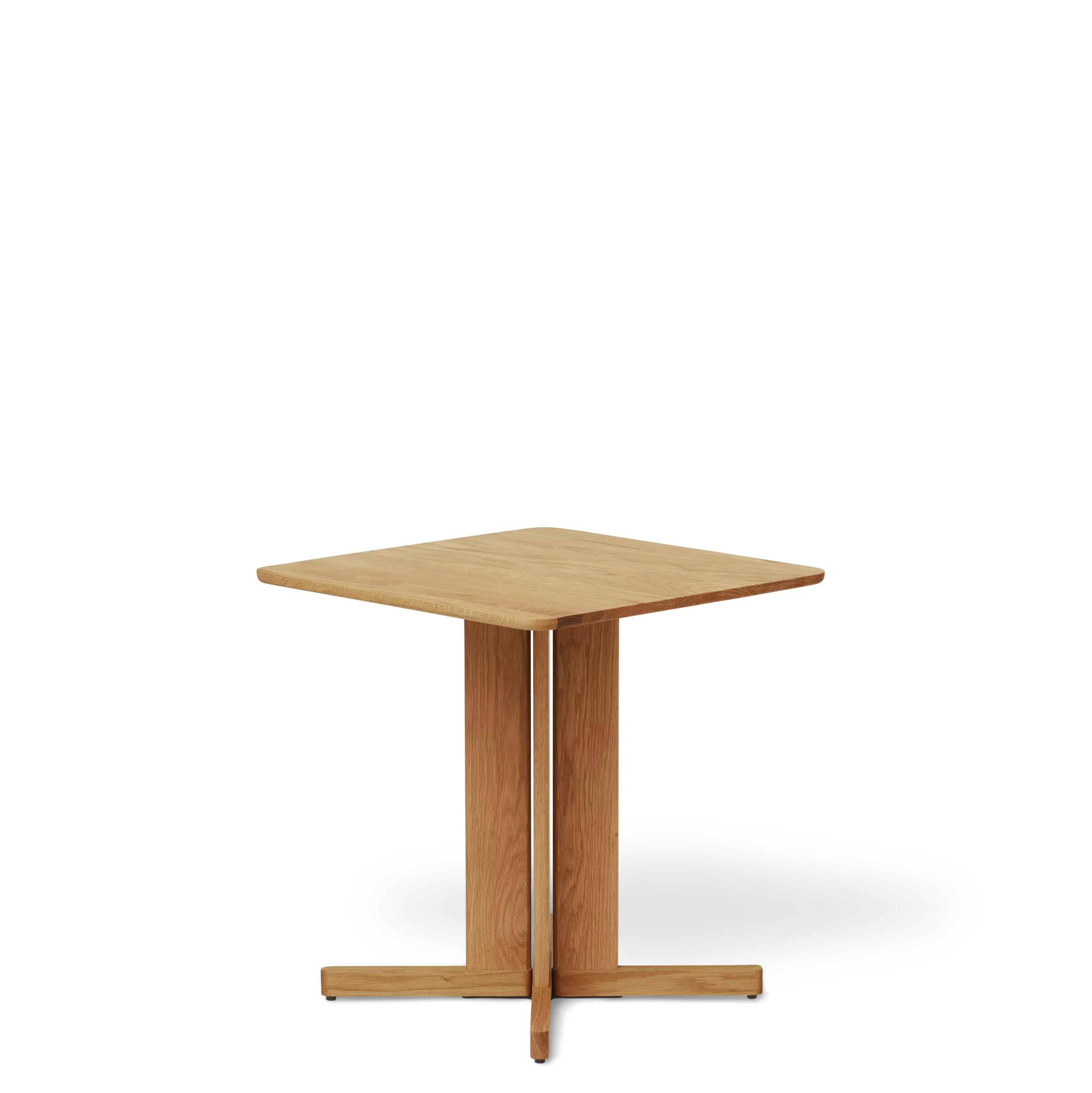 Trefoil Square Table 68x68, Oak