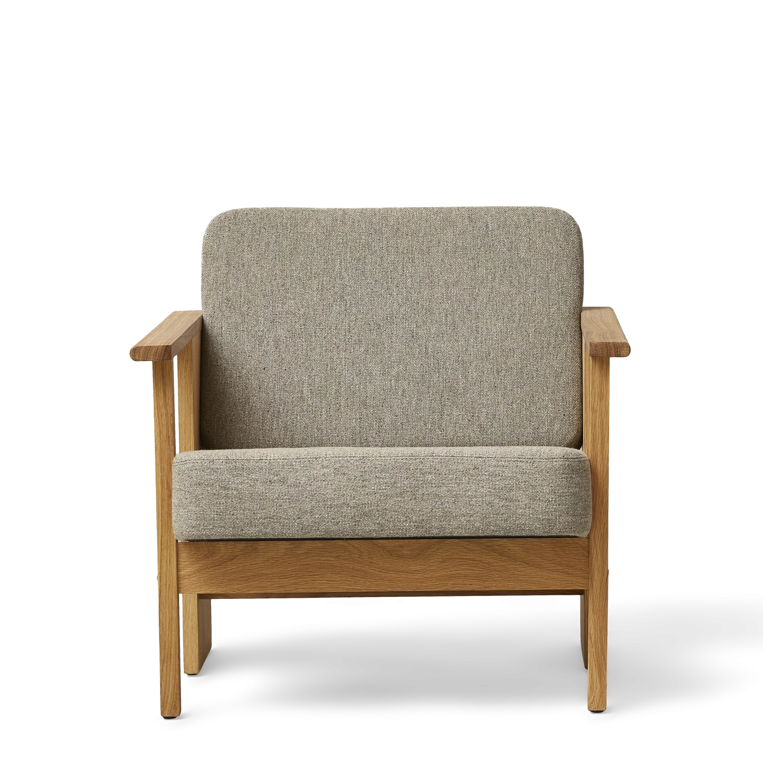 Block Lounge Chair, Oak Hallingdal 65