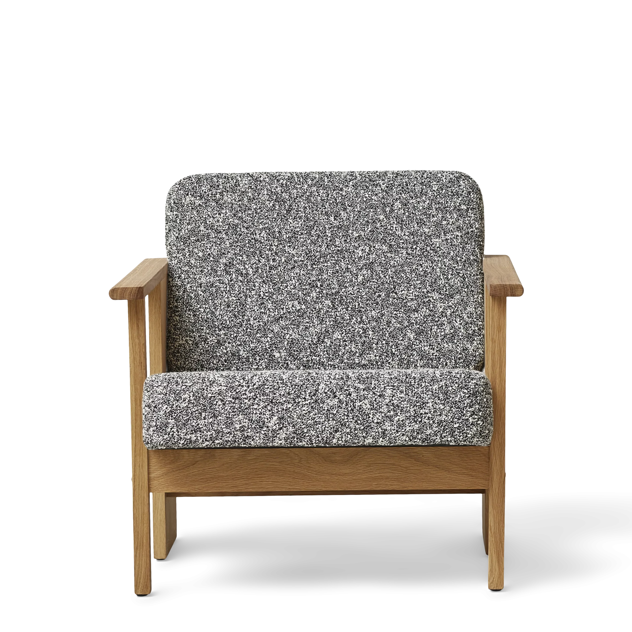 Block Lounge Chair, Oak Zero