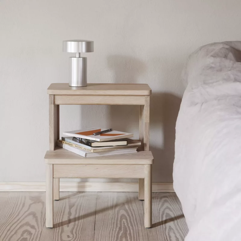 A Line Stepstool, White Oak