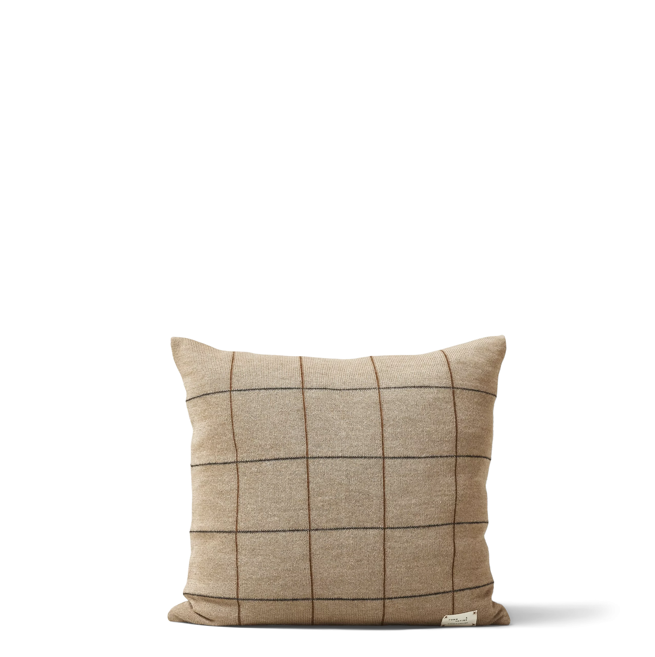 Aymara Cushion, New Square Brown