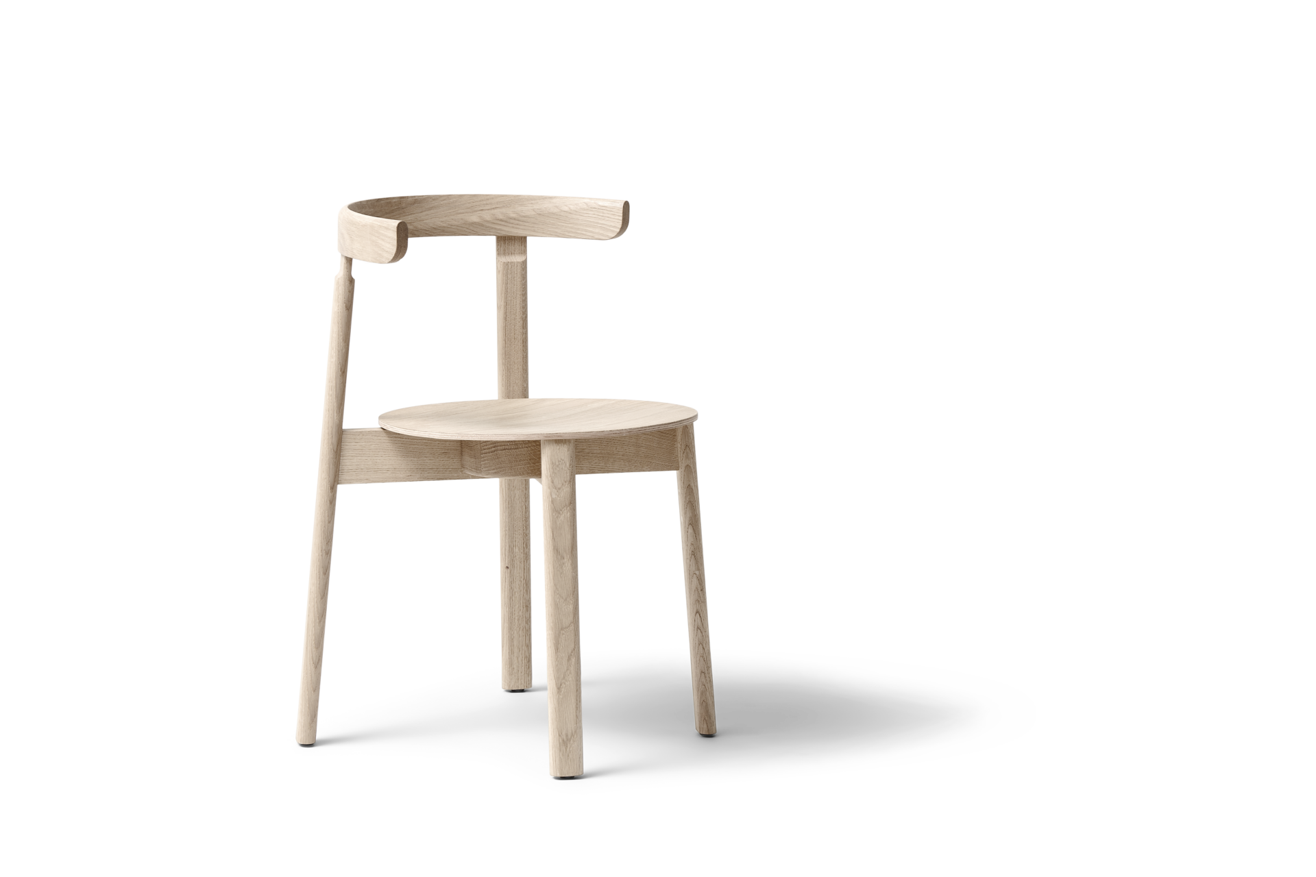 Lunar Chair, White Oak