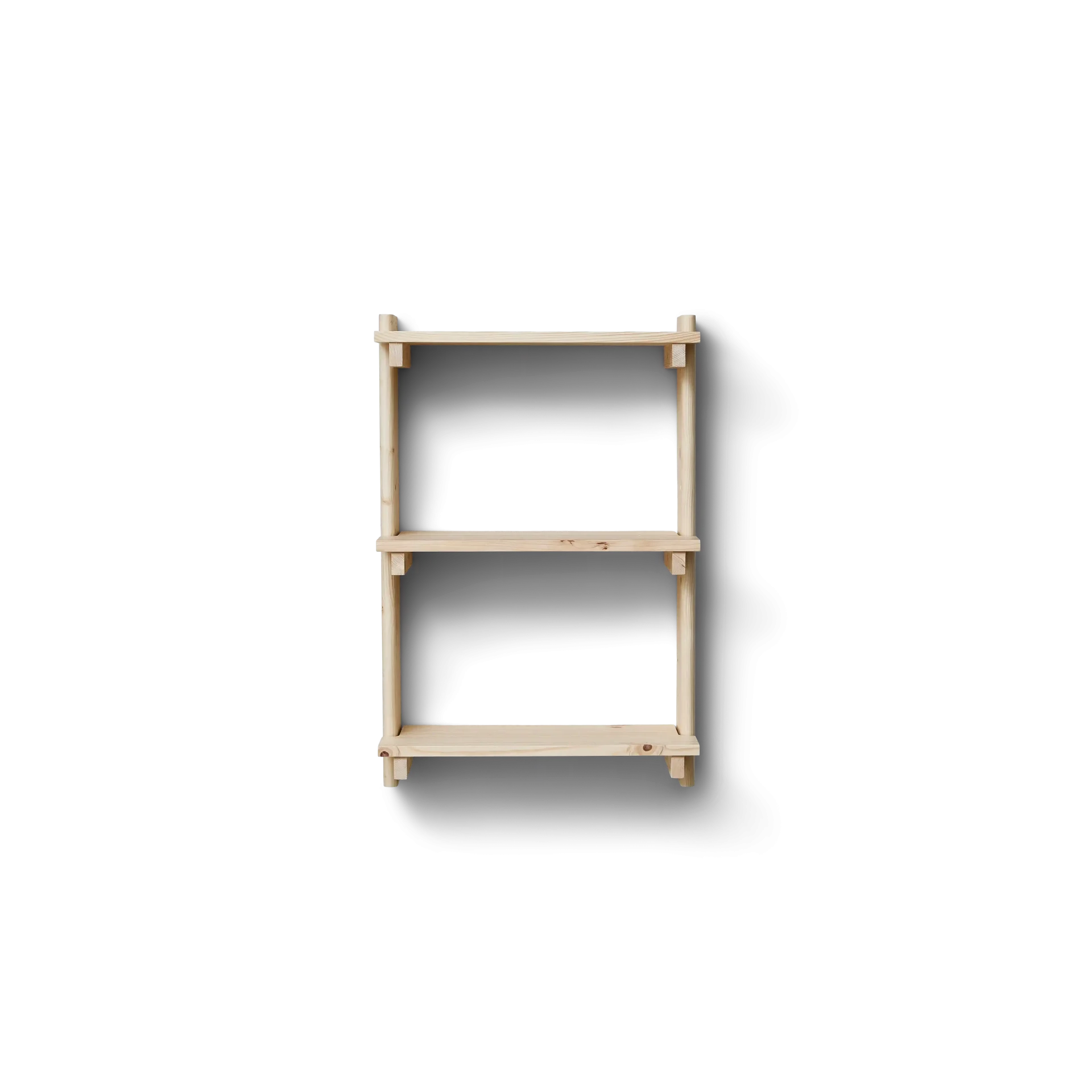Beam Wall Shelf 3, Pine