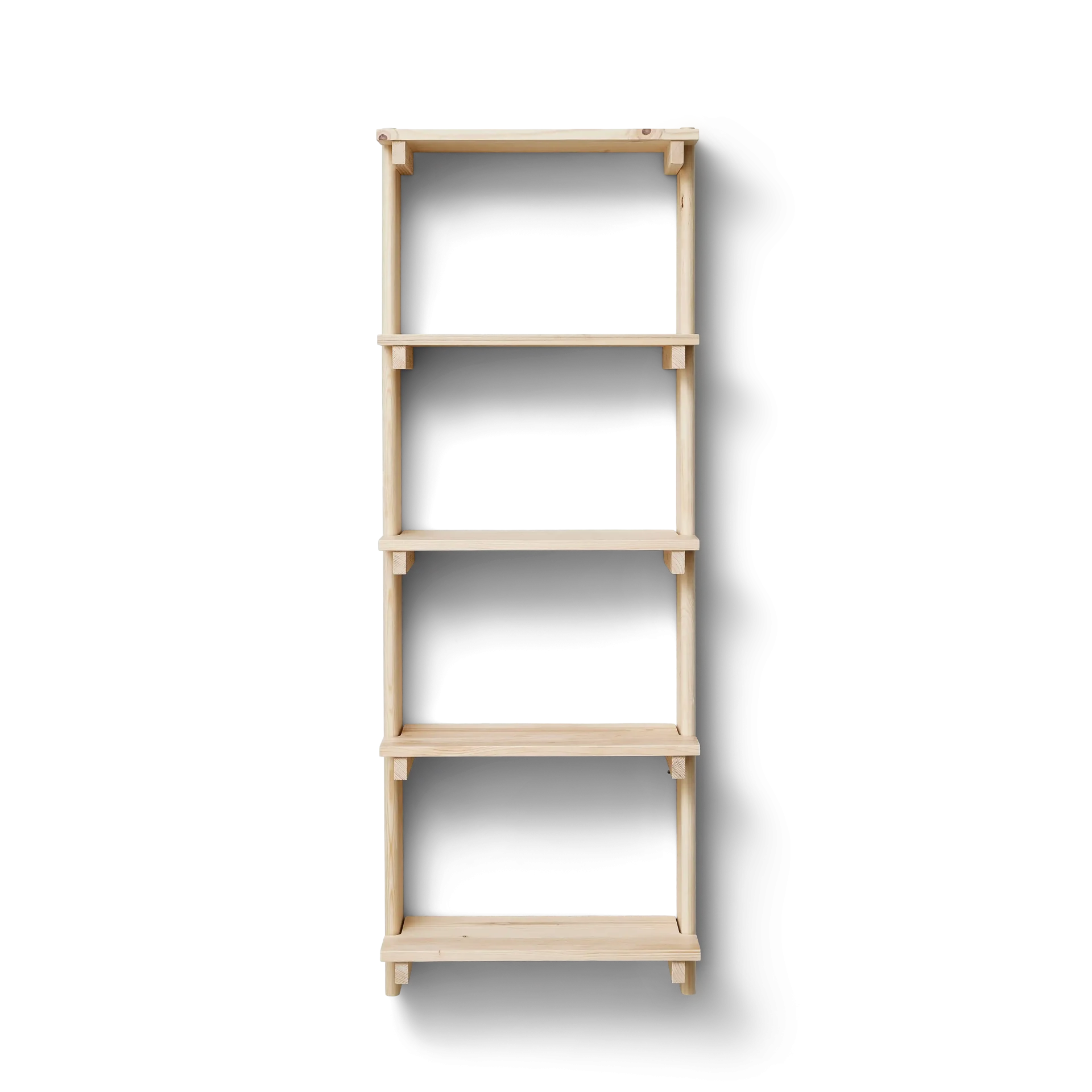 Beam Wall Shelf 5, Pine