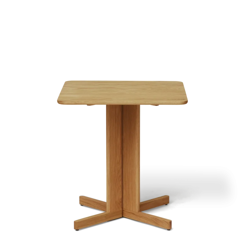 Trefoil Square Table 68x68, Oak