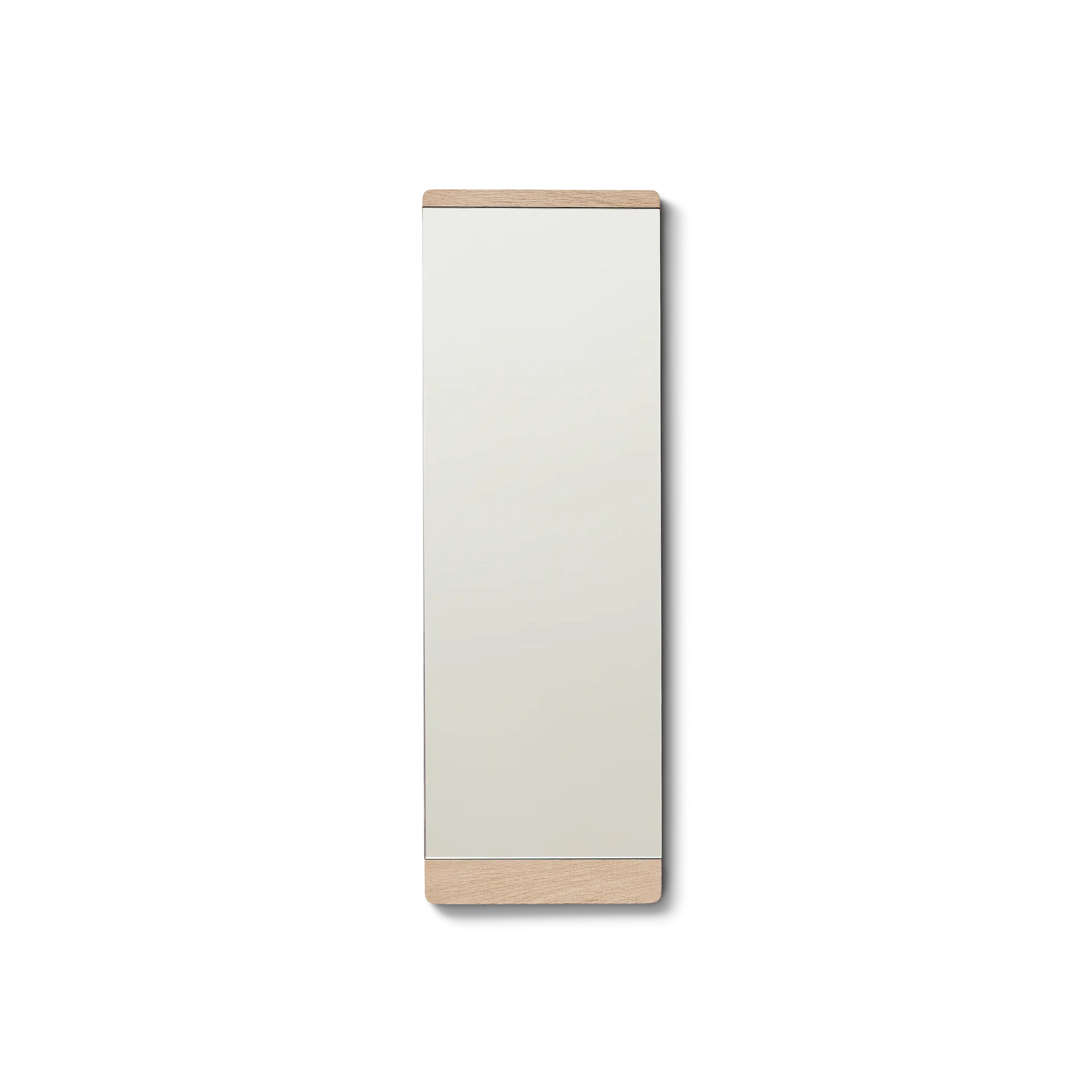 Rim Mirror 35x110, White Oak