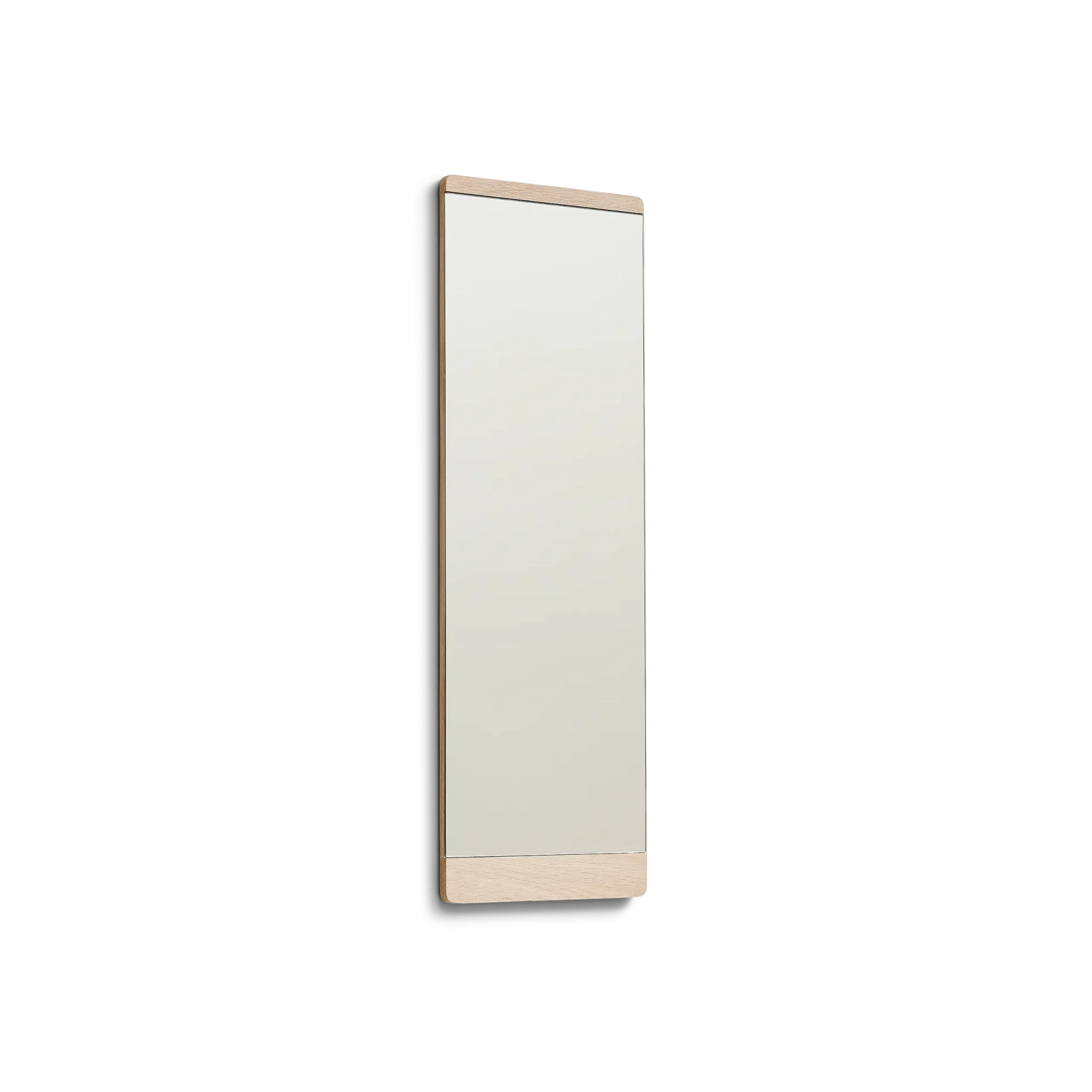 Rim Mirror 35x110, White Oak