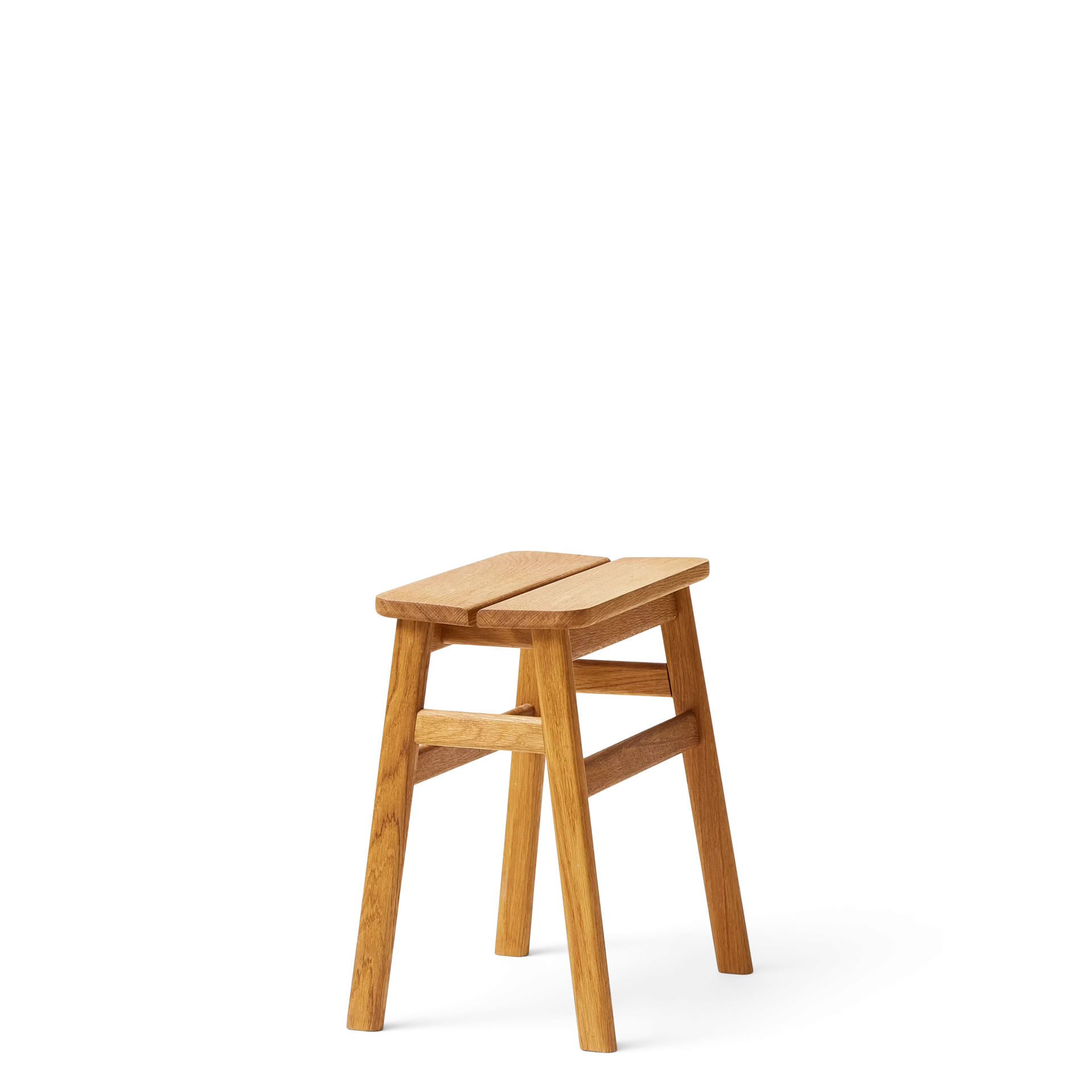 Angle Stool 45, Oak