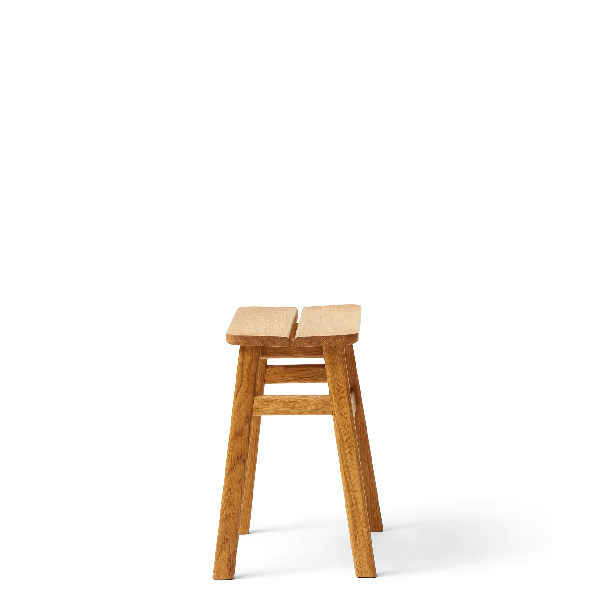 Angle Stool 45, Oak
