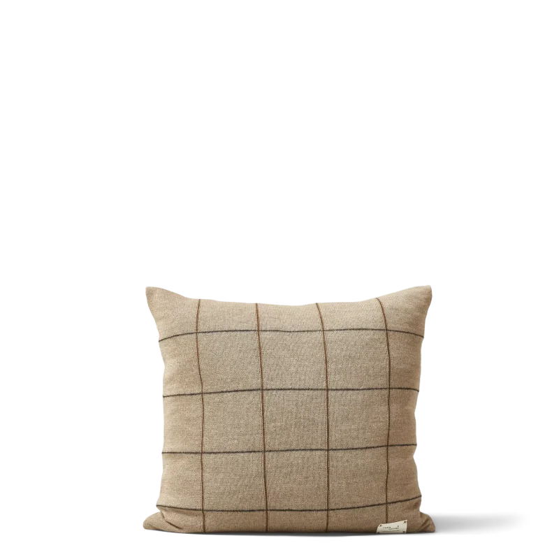 Aymara Cushion, New Square Brown