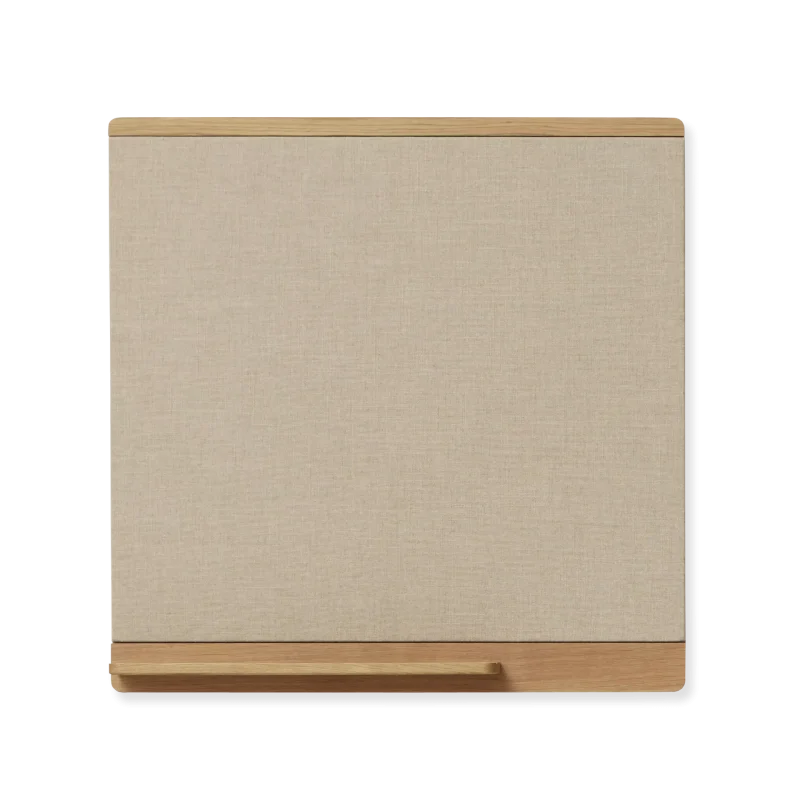 Rim Pinboard 75x75, Oak
