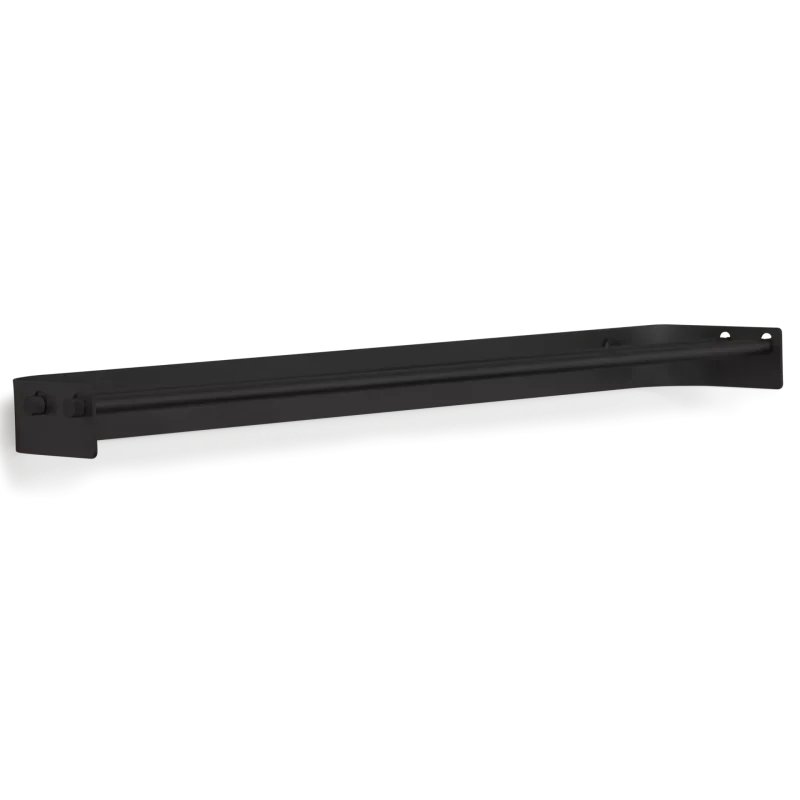 Arc Towel Bar Double, Black
