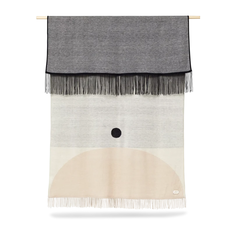 Aymara Blanket, Pattern Cream