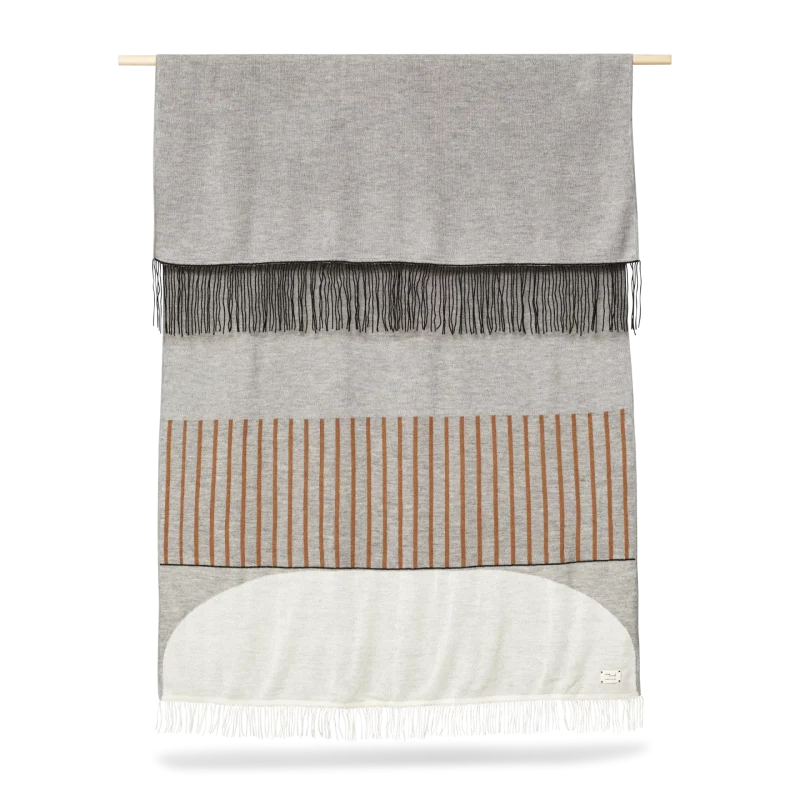 Aymara Blanket, Pattern Grey